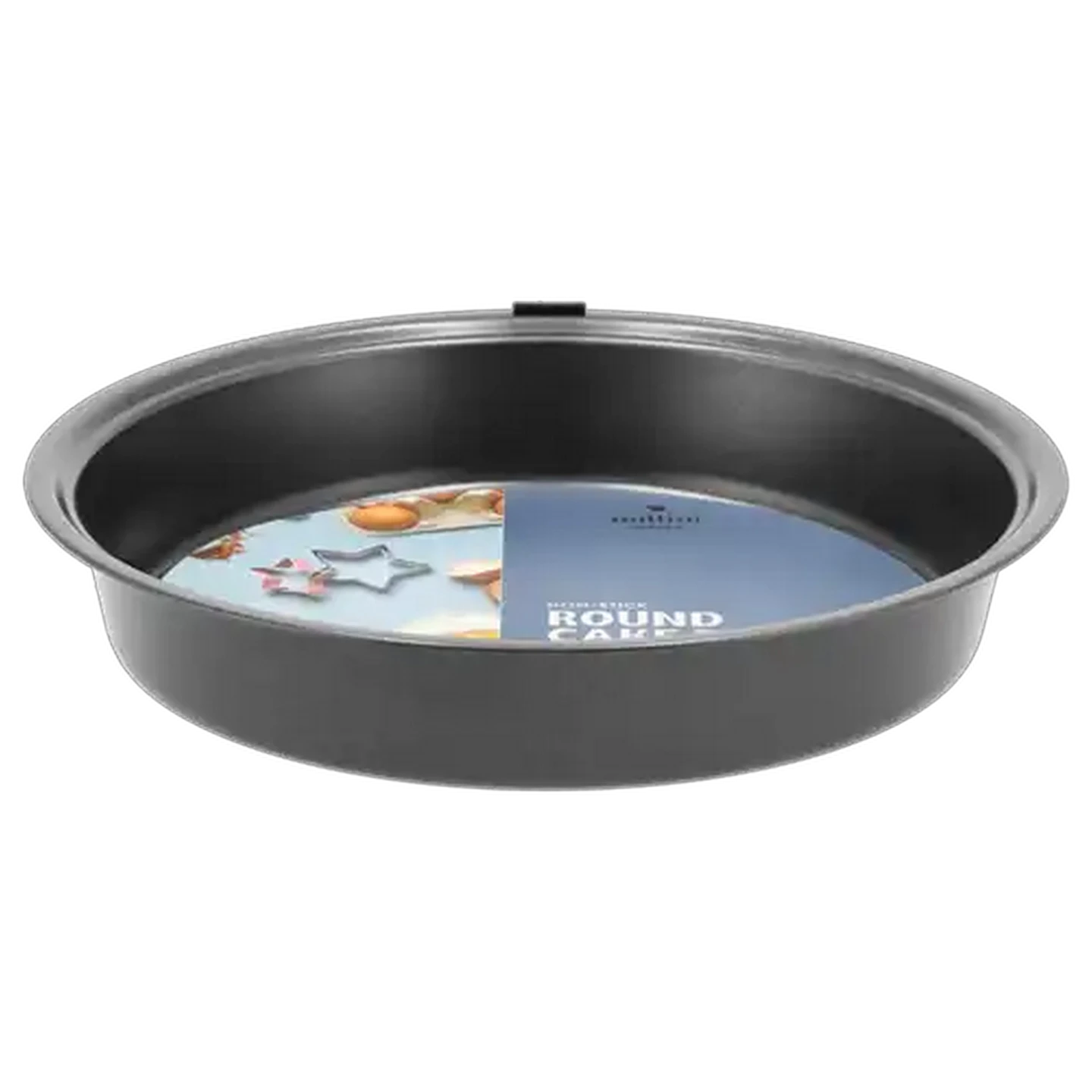 Image of Millini Non-Stick Carbon Steel Round Cake Pan 40 x 248mm