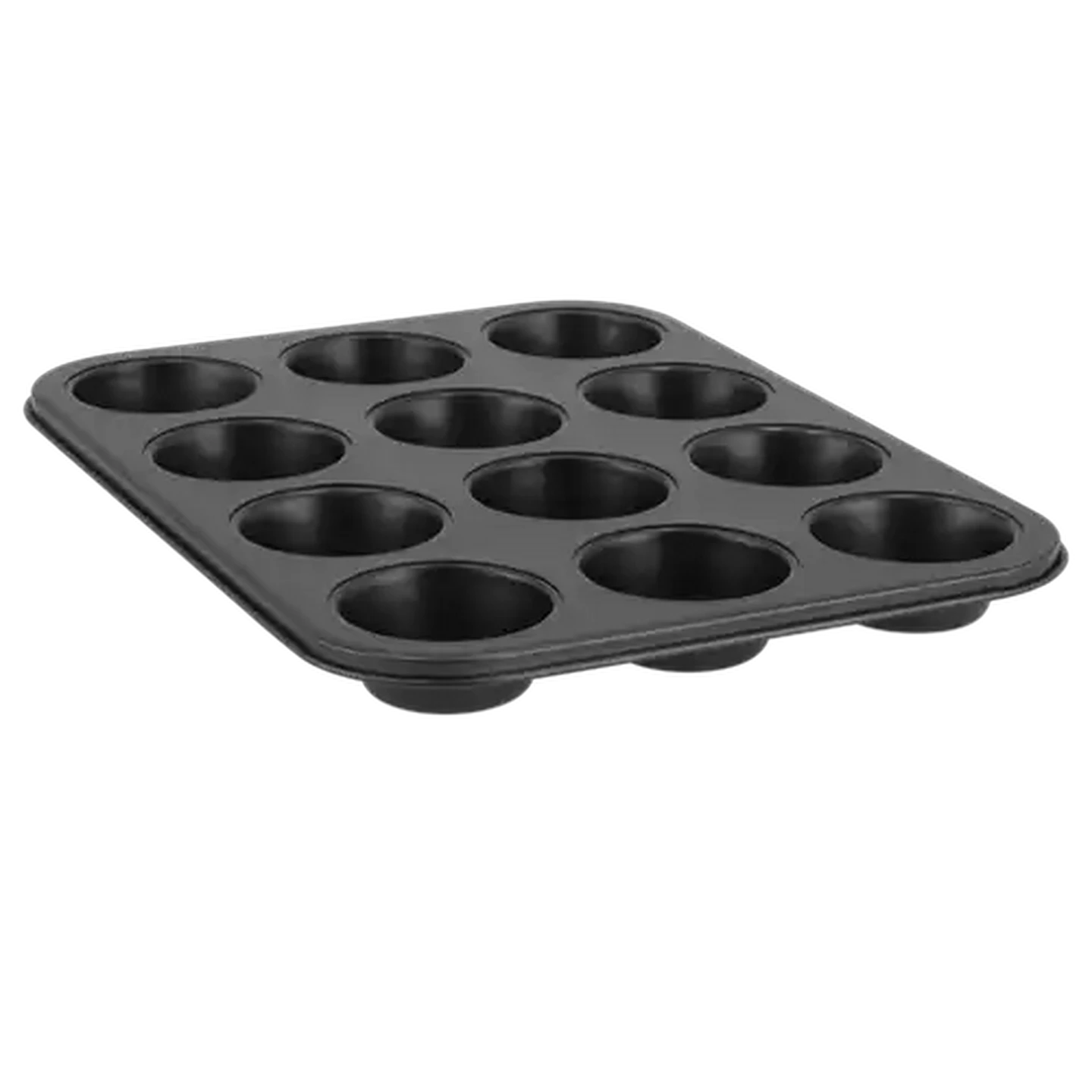 Image of Millini 12-Cup Non-Stick Carbon Steel Muffin Pan