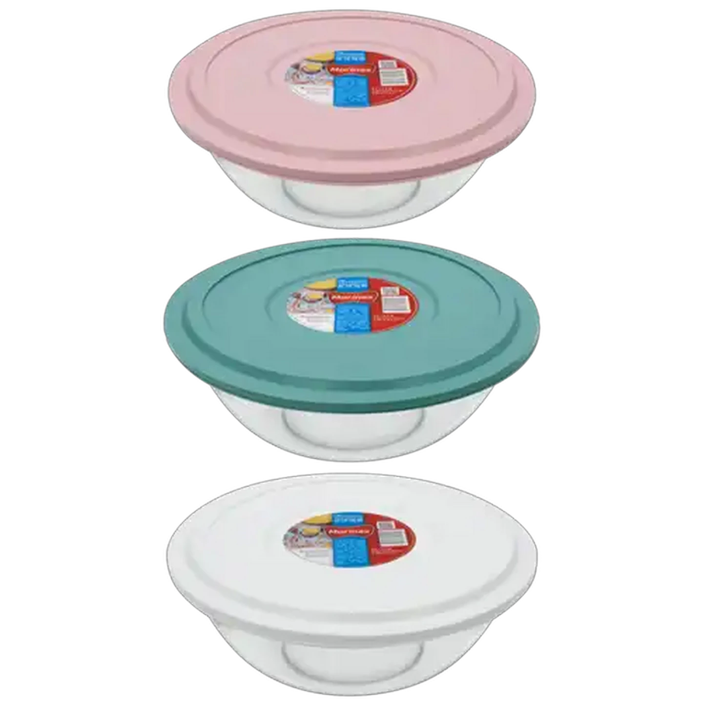 Image of Marinex Glass Mixing Bowl 3L (Colour May Vary)
