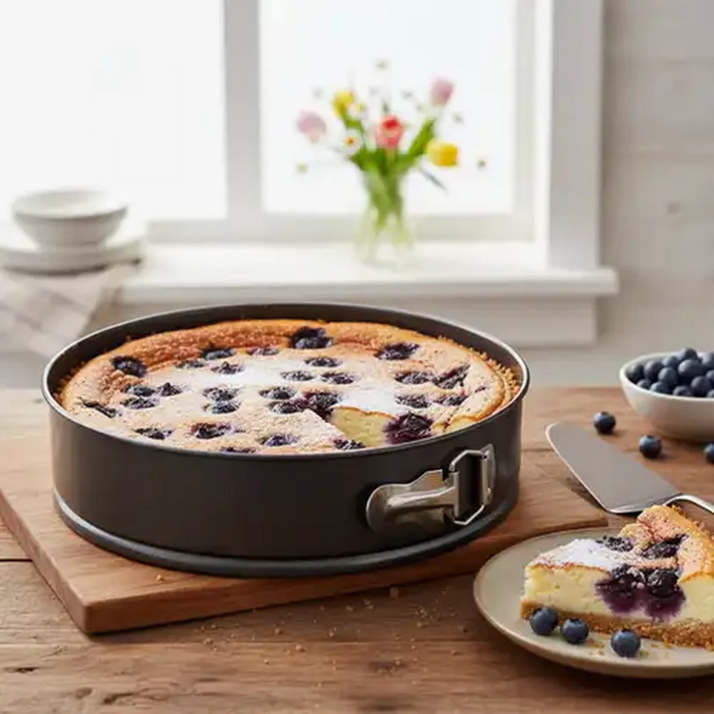 Image of Millini Non-Stick Carbon Steel Springform Pan 70 x 263 x 263mm