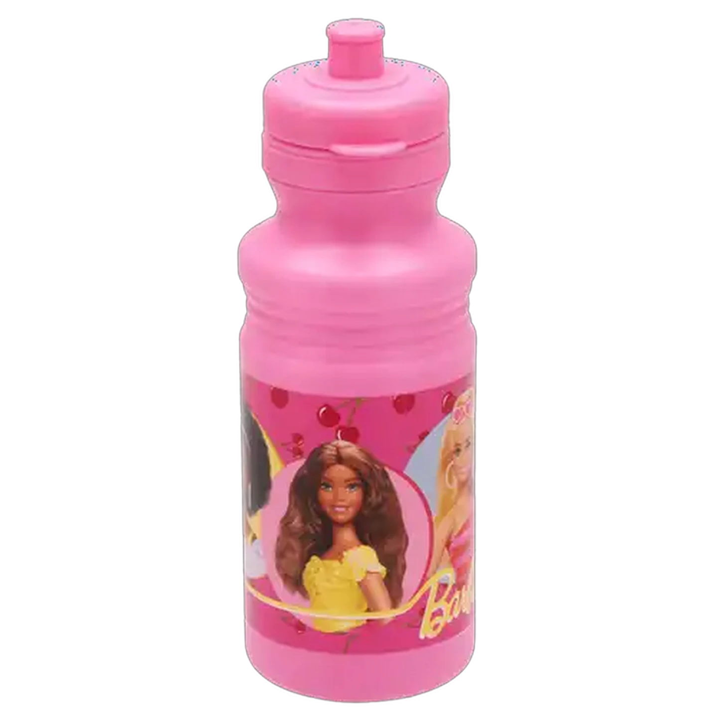 Image of Barbie Pink Plastic Sports Bottle 500ml