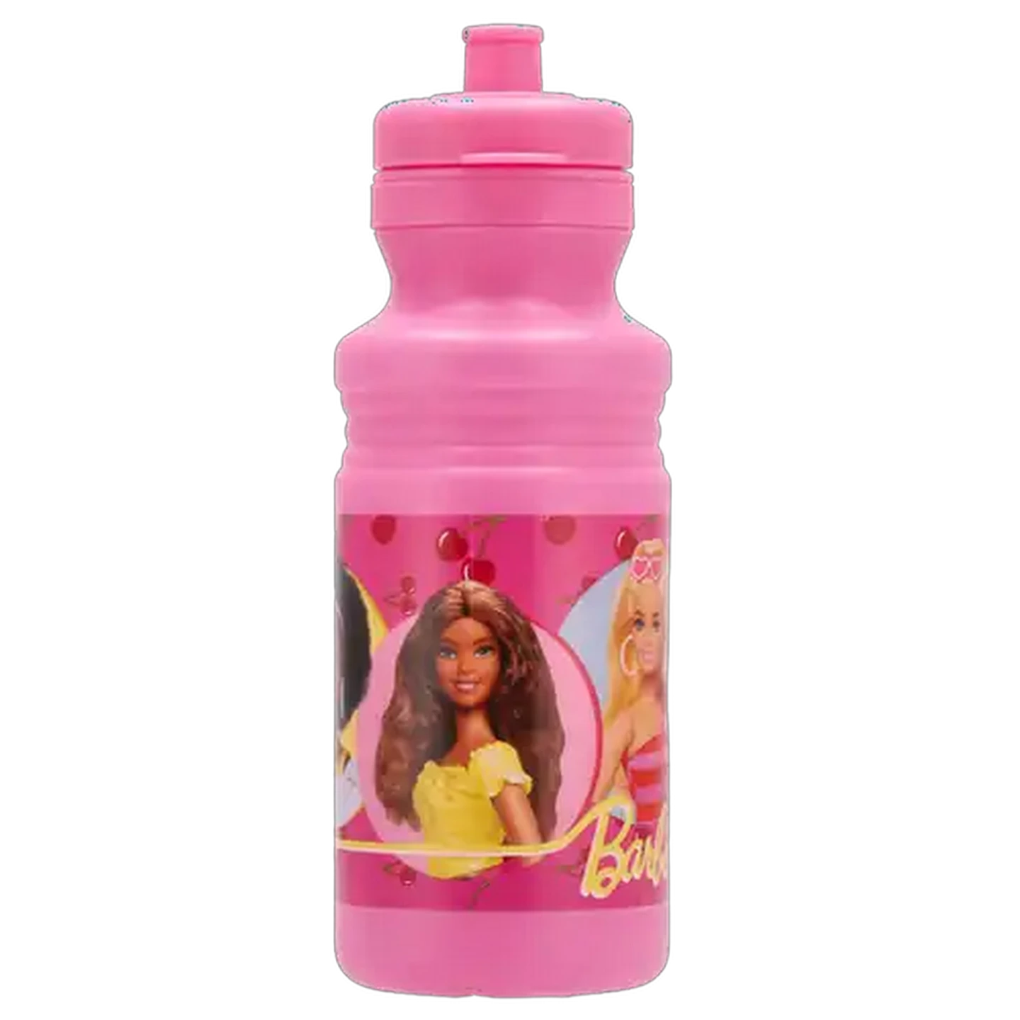 Image of Barbie Pink Plastic Sports Bottle 500ml