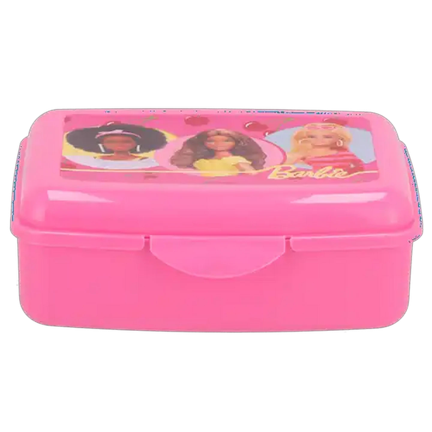 Image of Barbie Pink Plastic Lunch Box 1L