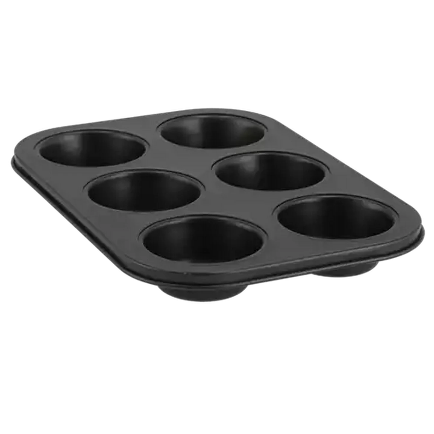 Image of Millini 6-Cup Non-Stick Carbon Steel Muffin Pan