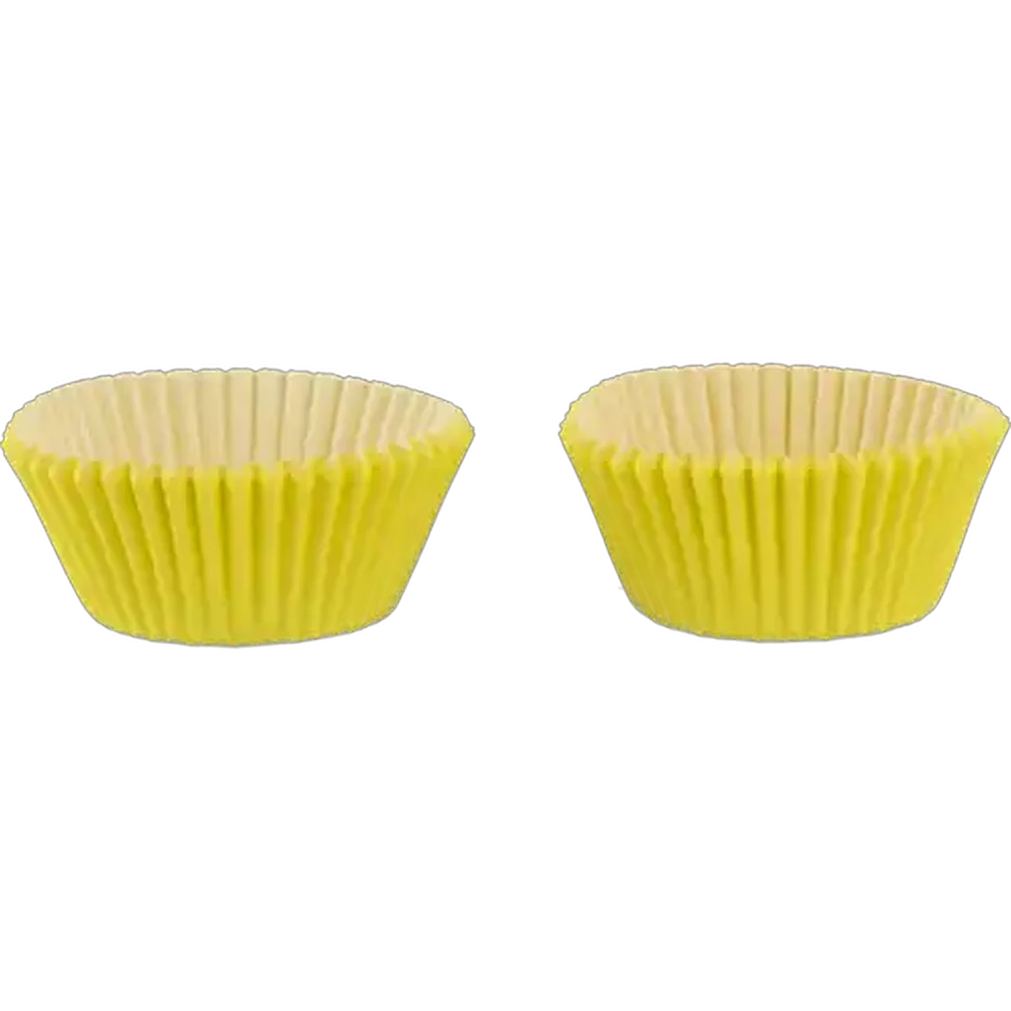 Image of Millini Solid Yellow Cupcake Cases 50-Pack