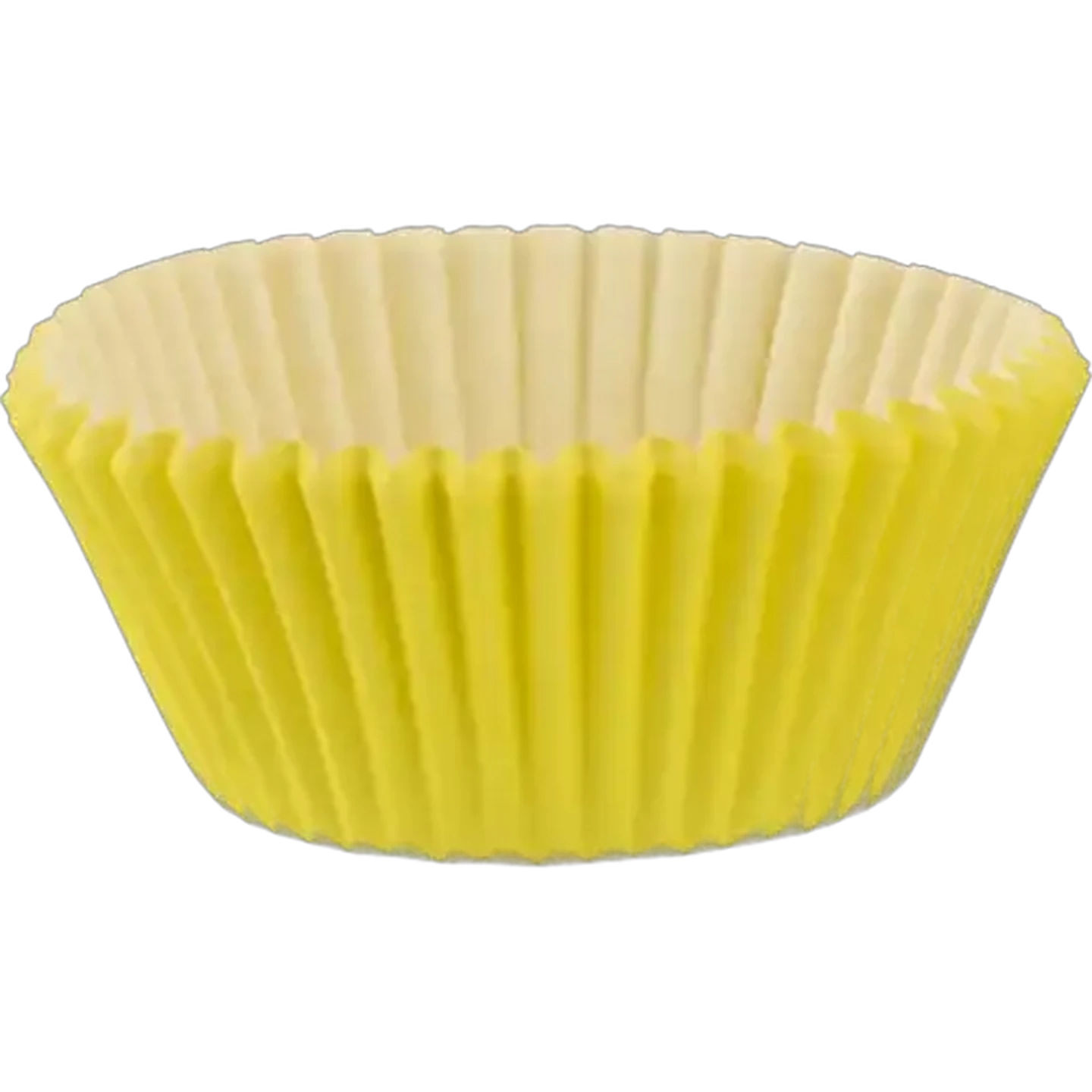 Image of Millini Solid Yellow Cupcake Cases 50-Pack
