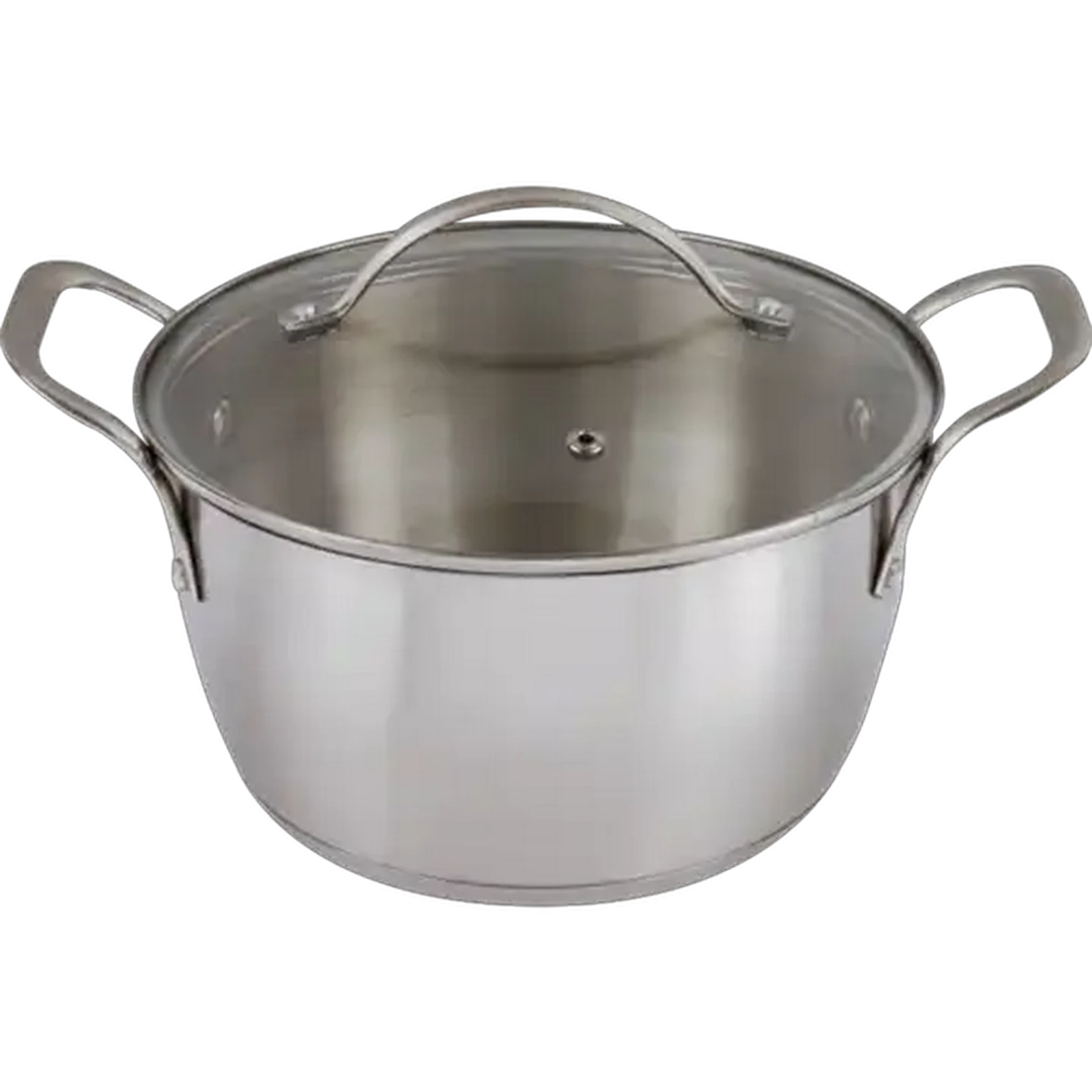 Image of Stainless Steel Casserole with Lid 18cm