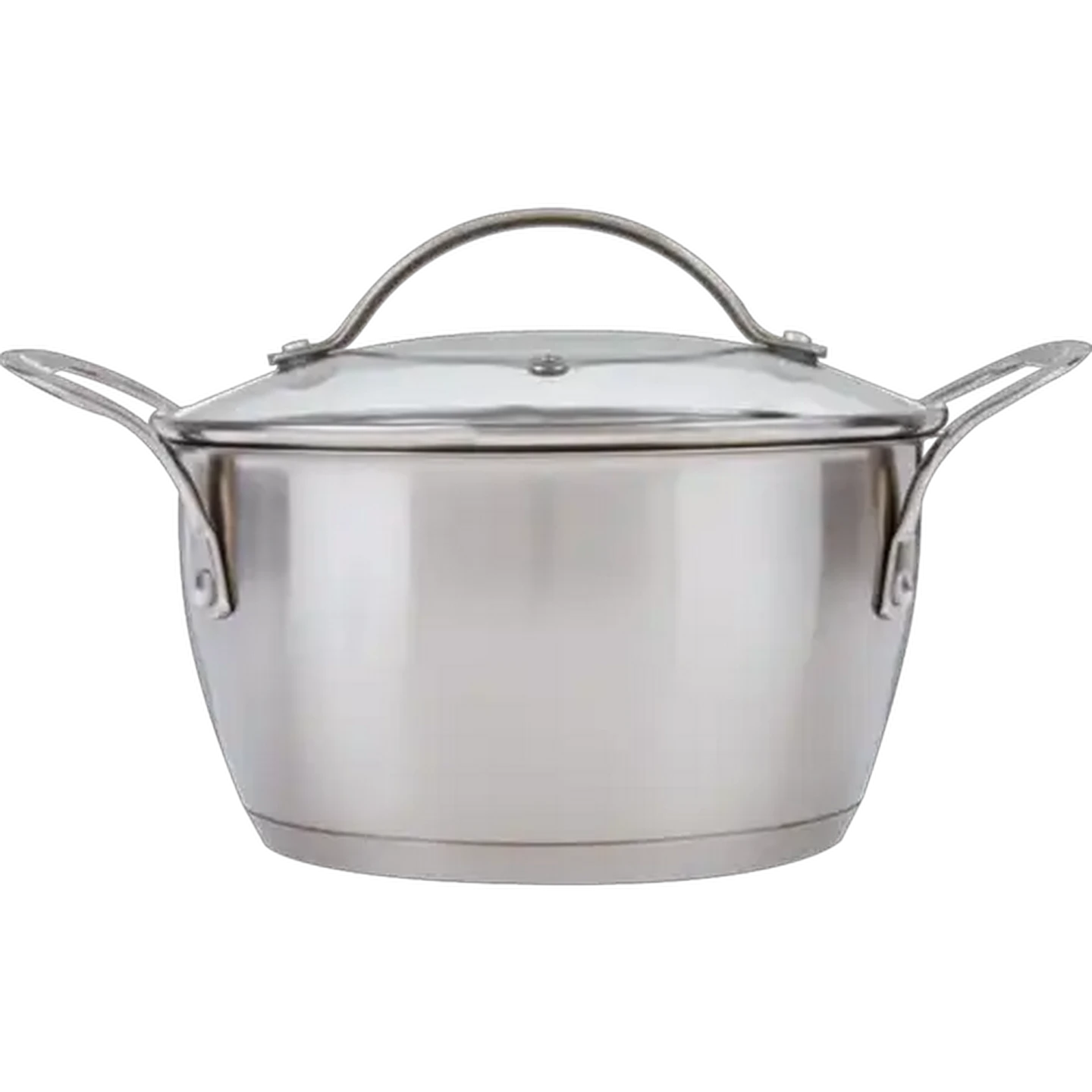 Image of Stainless Steel Casserole with Lid 18cm