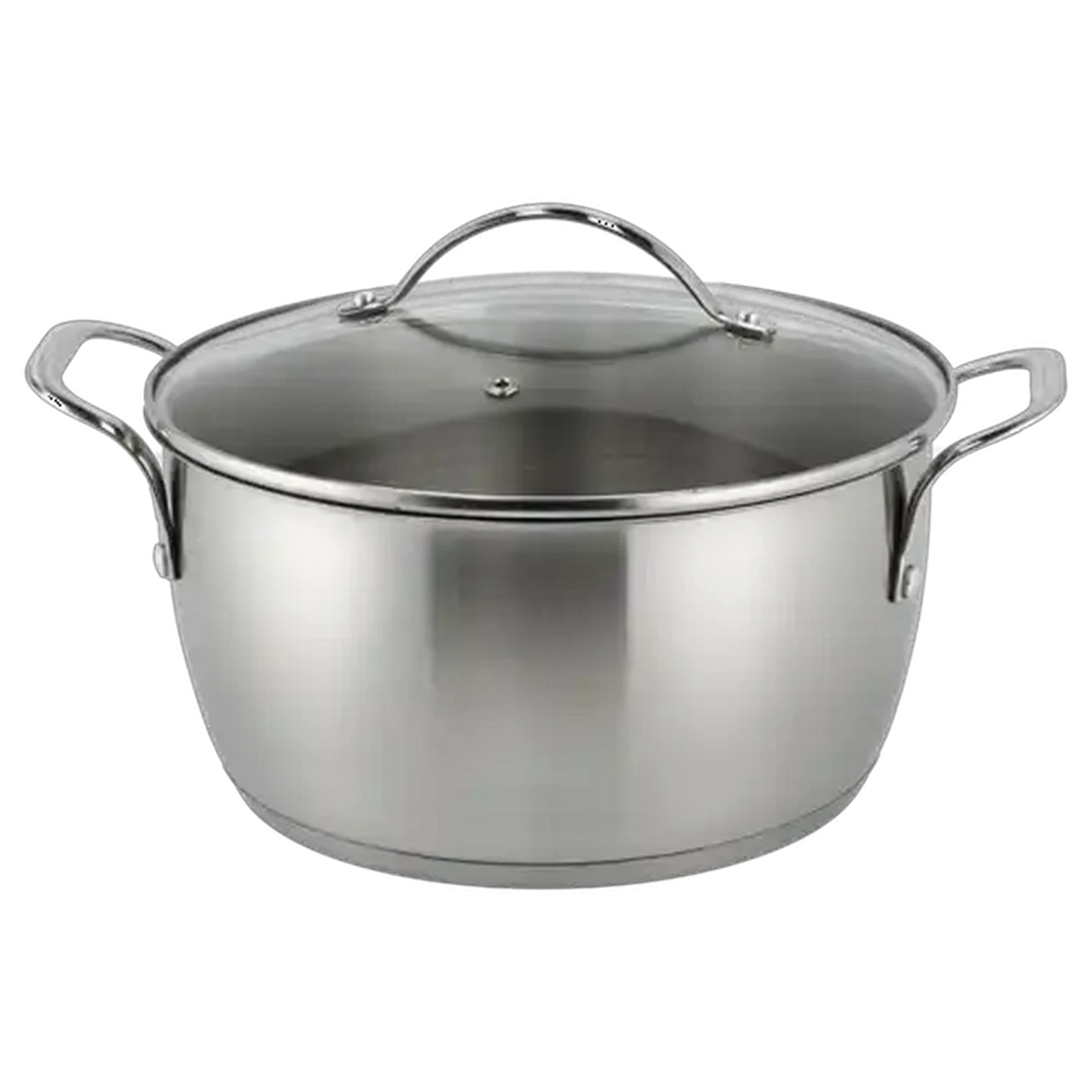Image of Stainless Steel Casserole with Lid 24cm