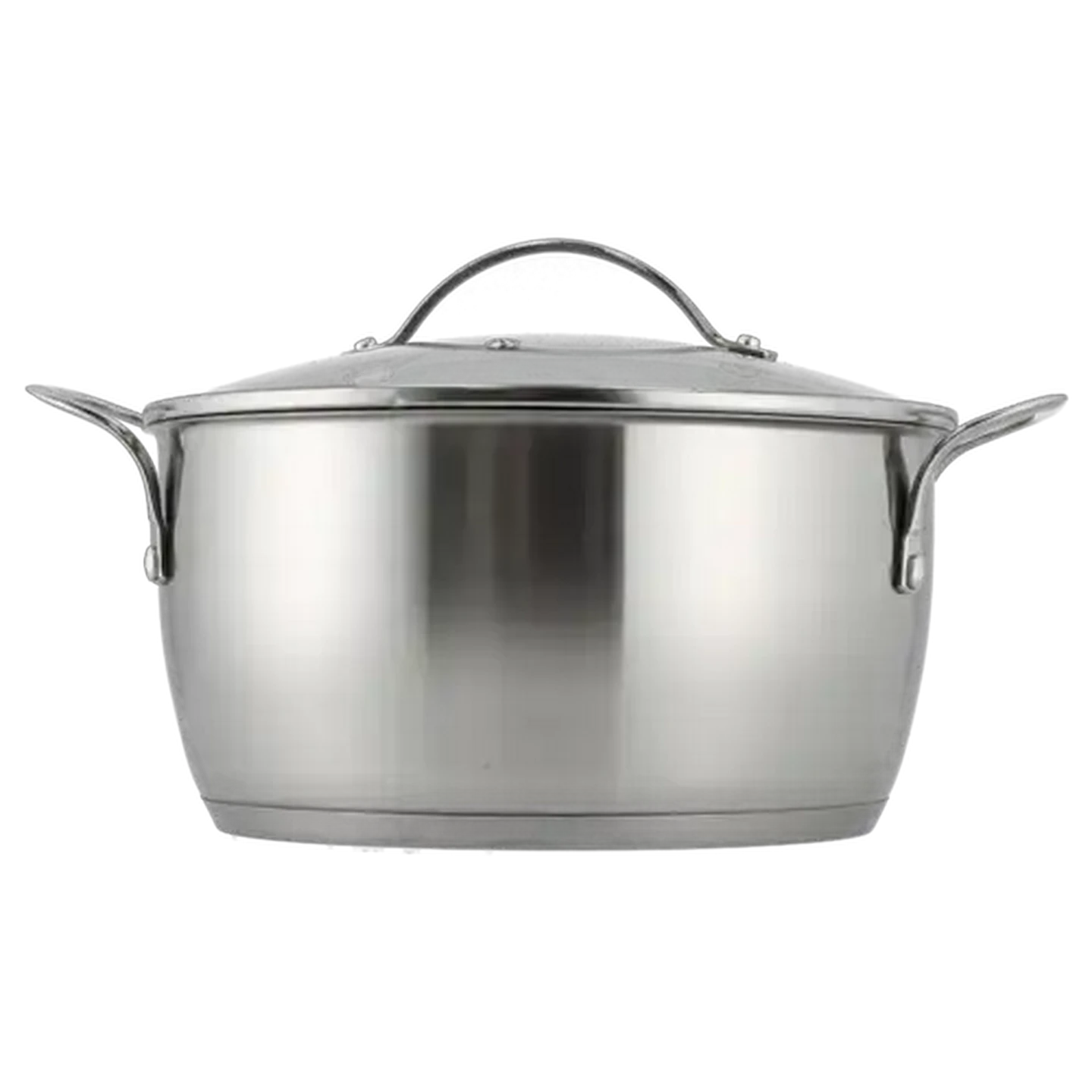 Image of Stainless Steel Casserole with Lid 24cm