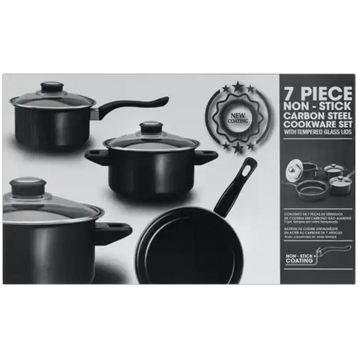Image of Carbon Steel Cookware Set 7-Piece