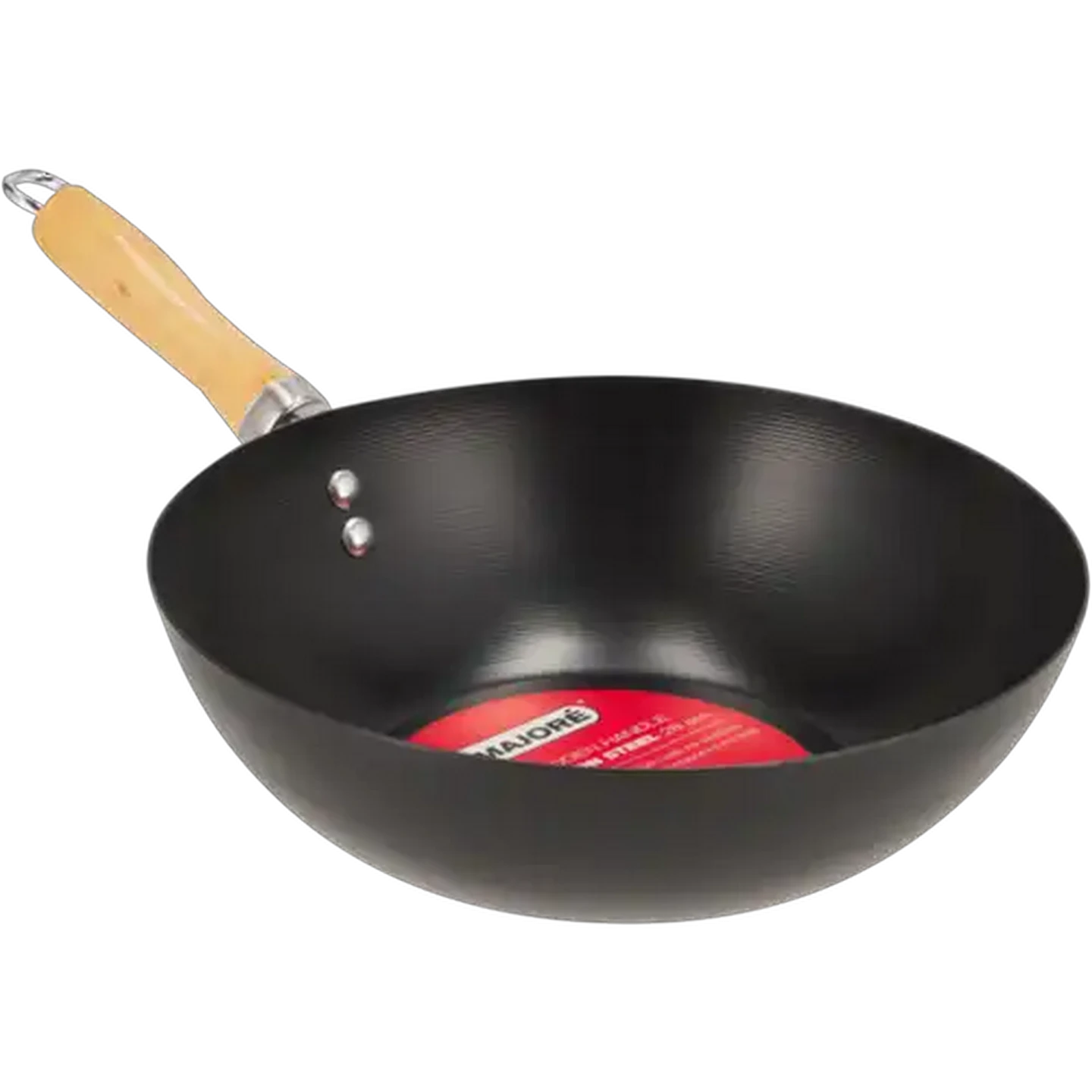 Image of Majoré Black Non-Stick Wok 28cm
