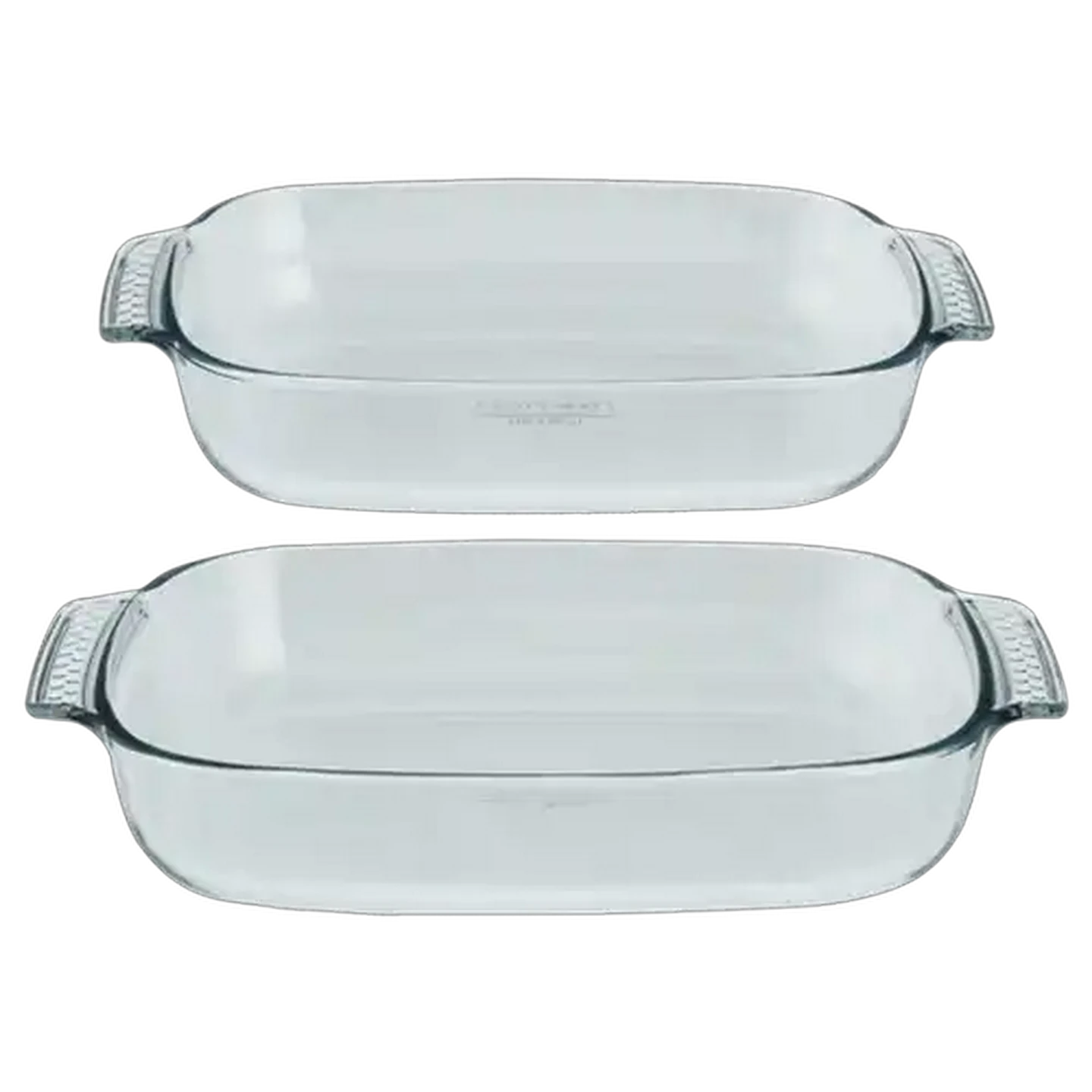 Image of Pyrex Classic Deep Glass Roaster Set 1.9L & 2.6L 2-Piece
