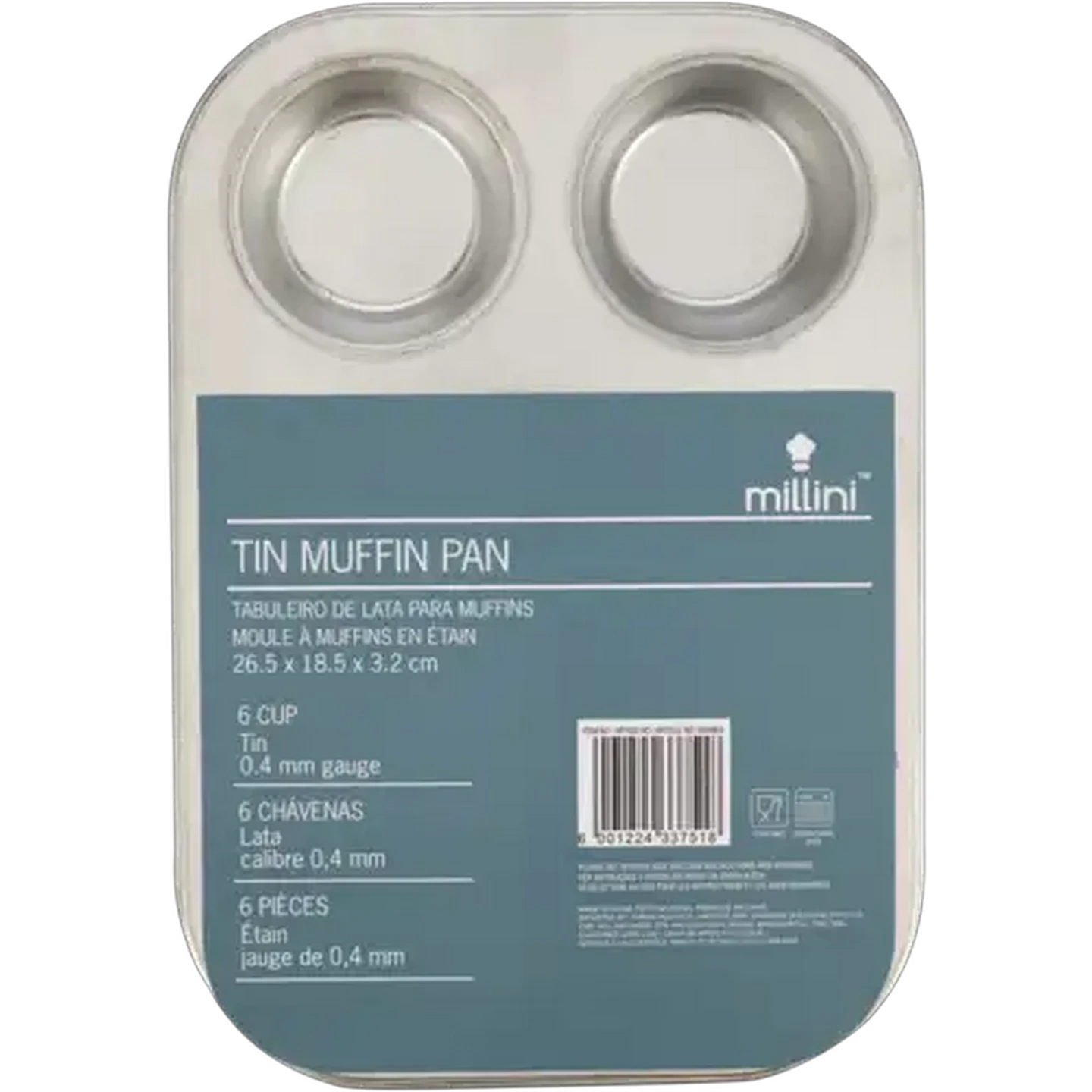 Image of Millini 6-Cup Muffin Tin Pan