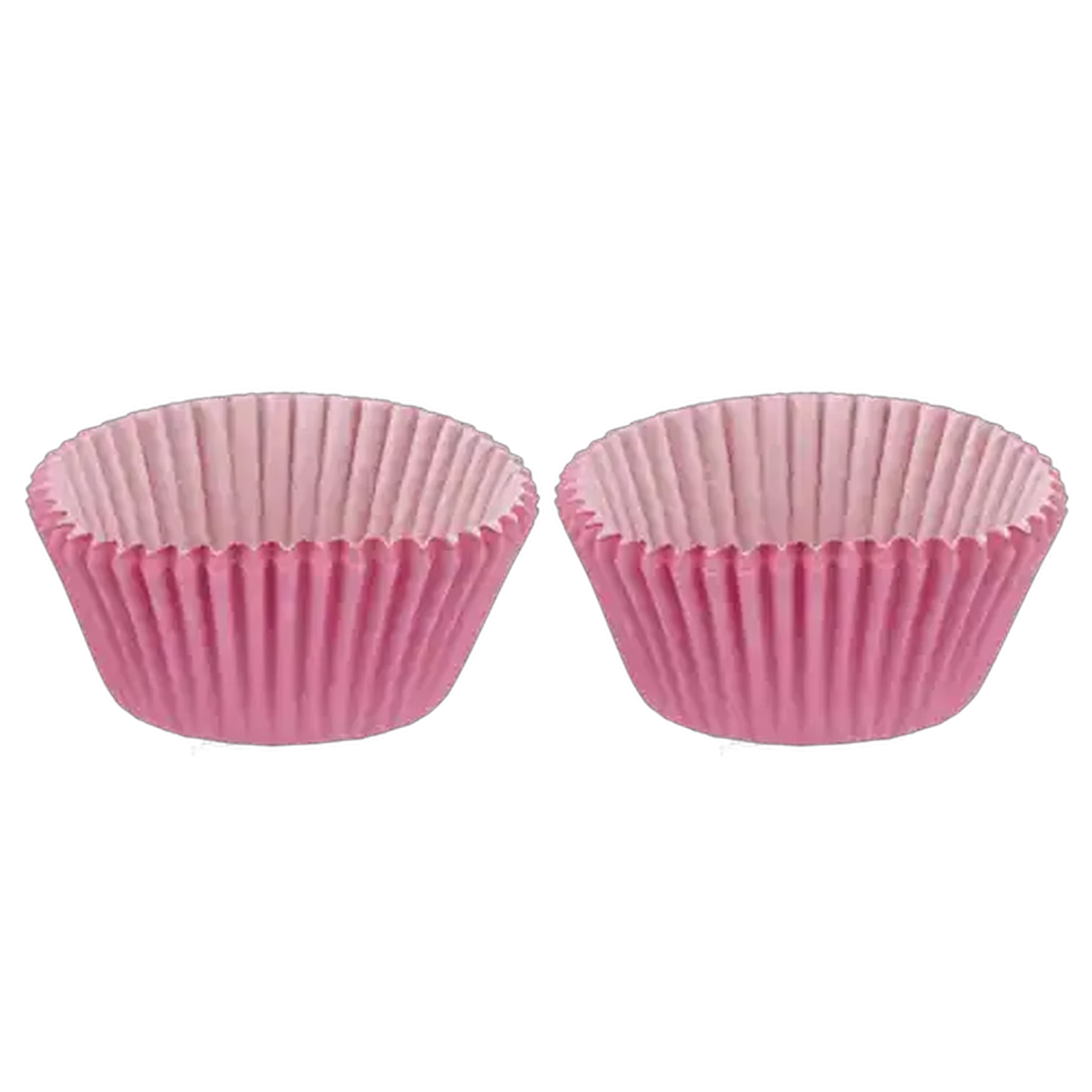 Image of Millini Solid Pink Cupcake Cases 50-Pack