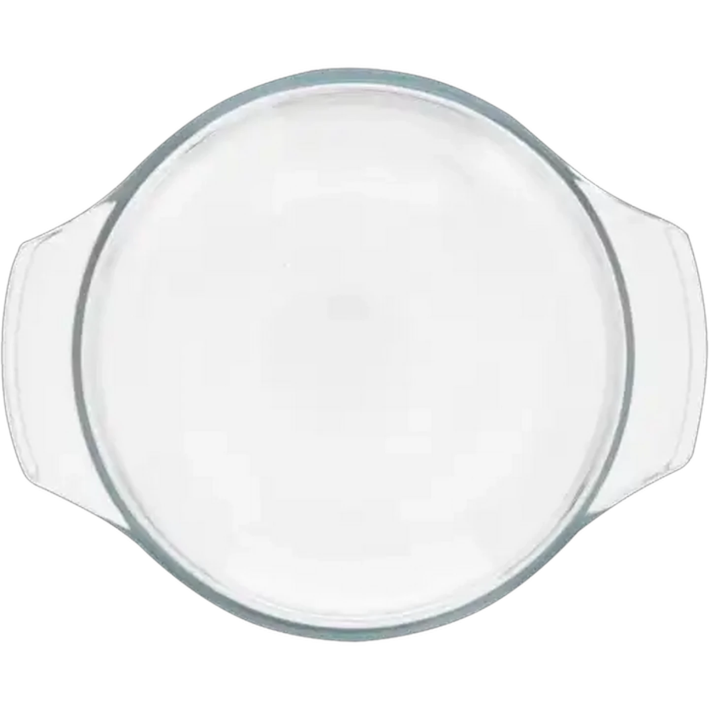 Image of Home Discovery Curve Round Glass Casserole 2L