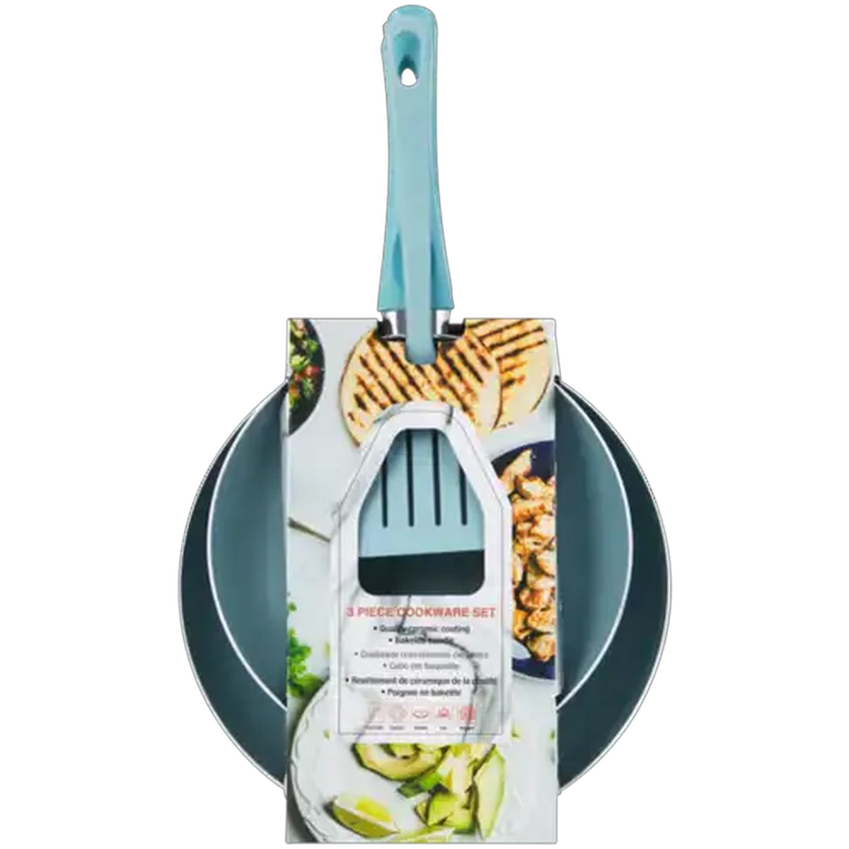 Shoprite ZA | Aluminium Fry Pan Set With Spatula 2 Piece