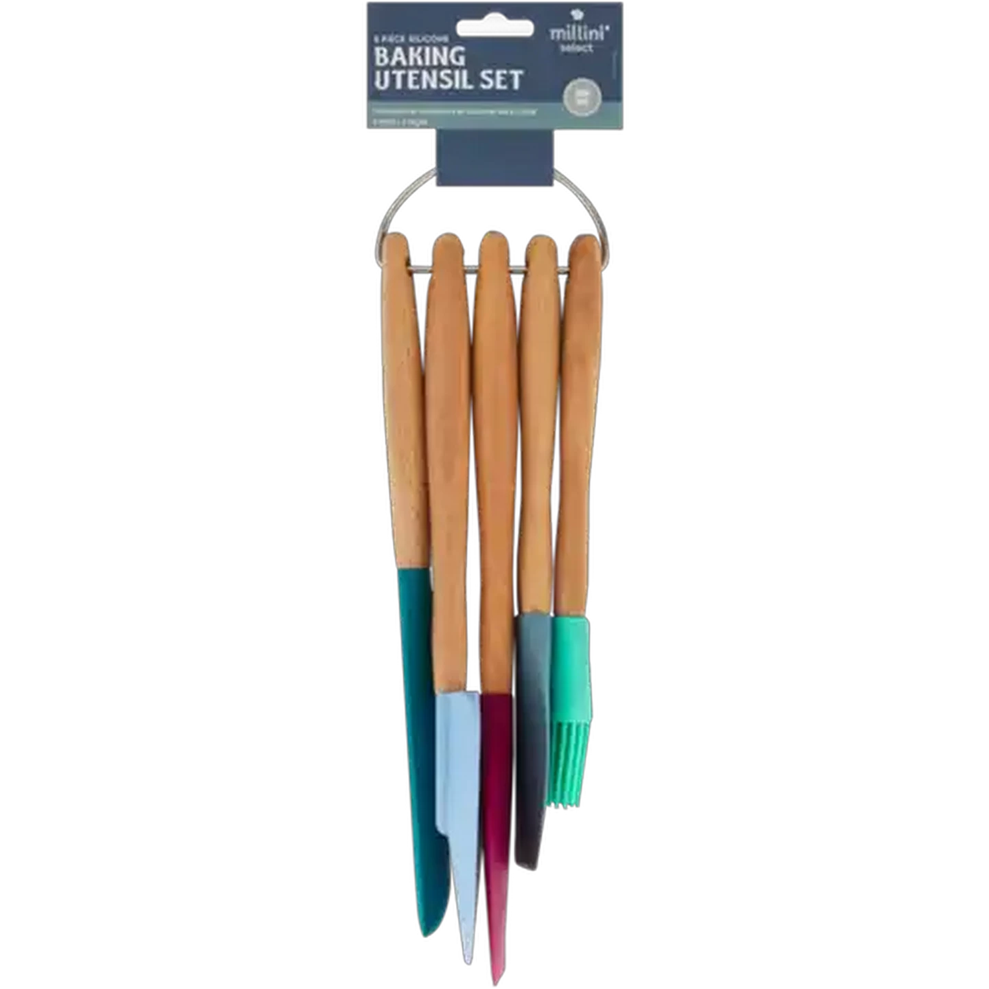Image of Millini Silicone Baking Utensil Set 5-Piece