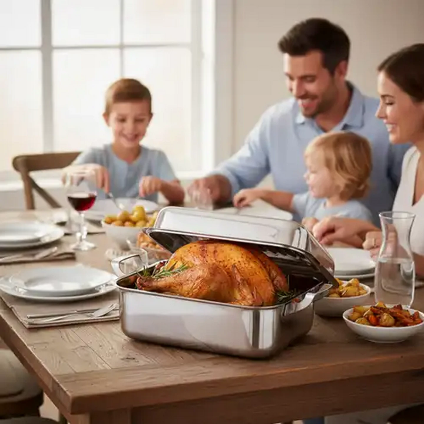 Image of Quisimo Stainless Steel Double Roaster