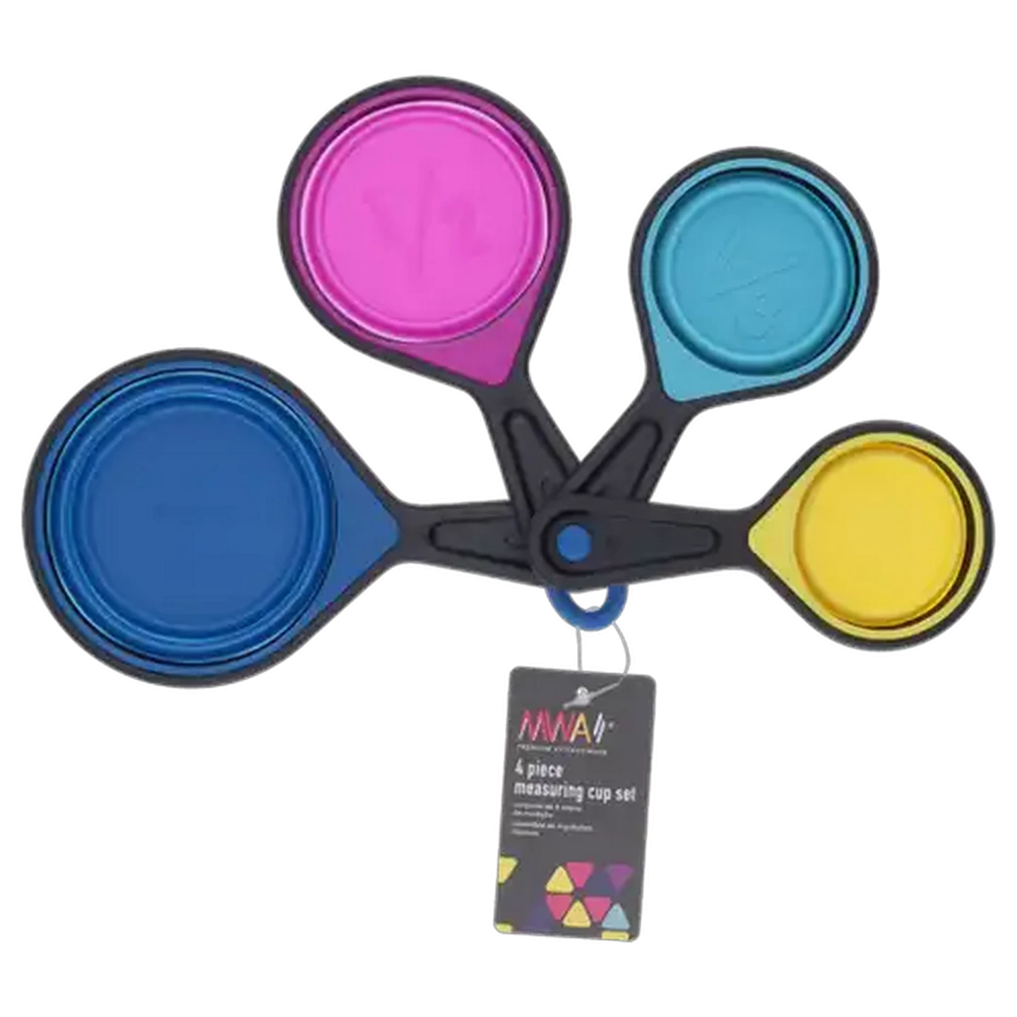Image of MWA Silicone Measuring Cup Set 4 Piece