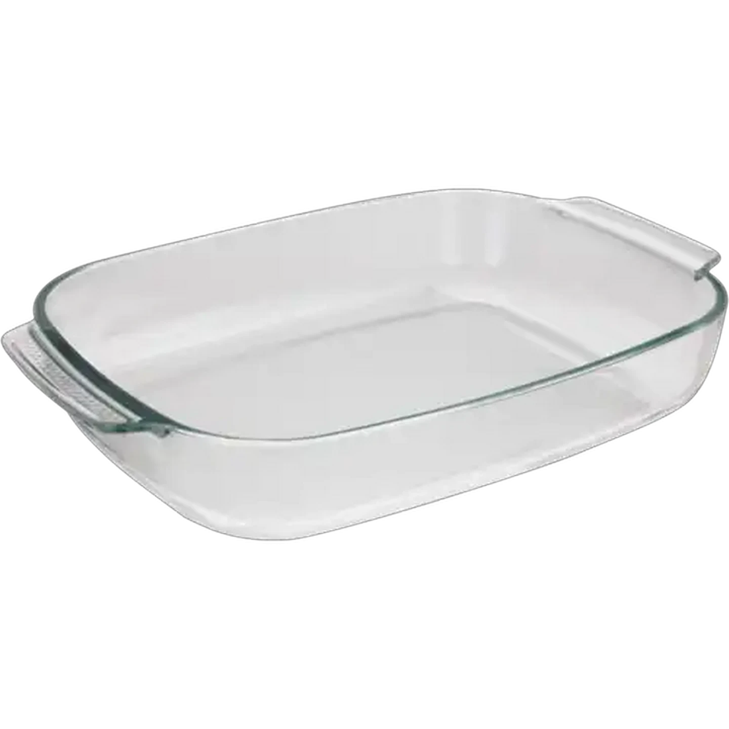 Image of Home Discovery Curve Clear Rectangular Glass Roaster 3.7L