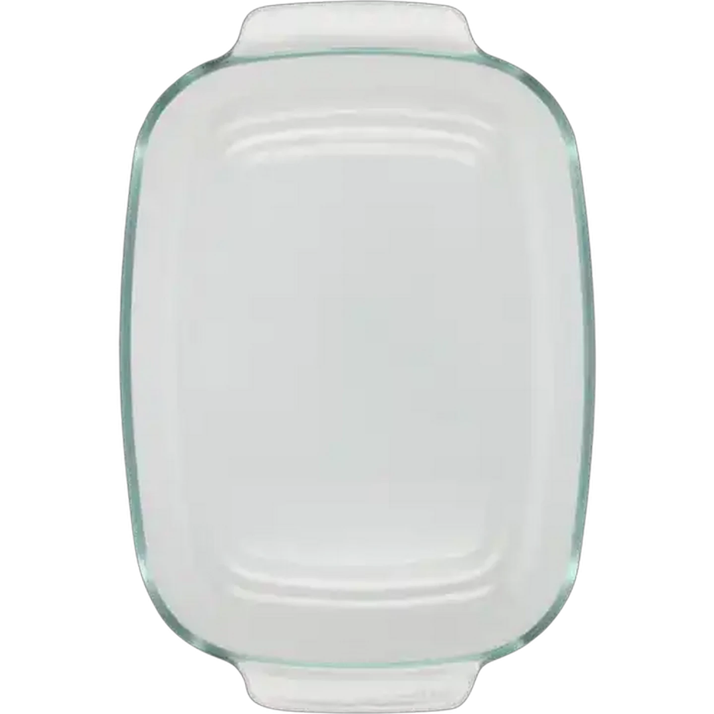 Image of Home Discovery Curve Clear Rectangular Glass Roaster 3.7L