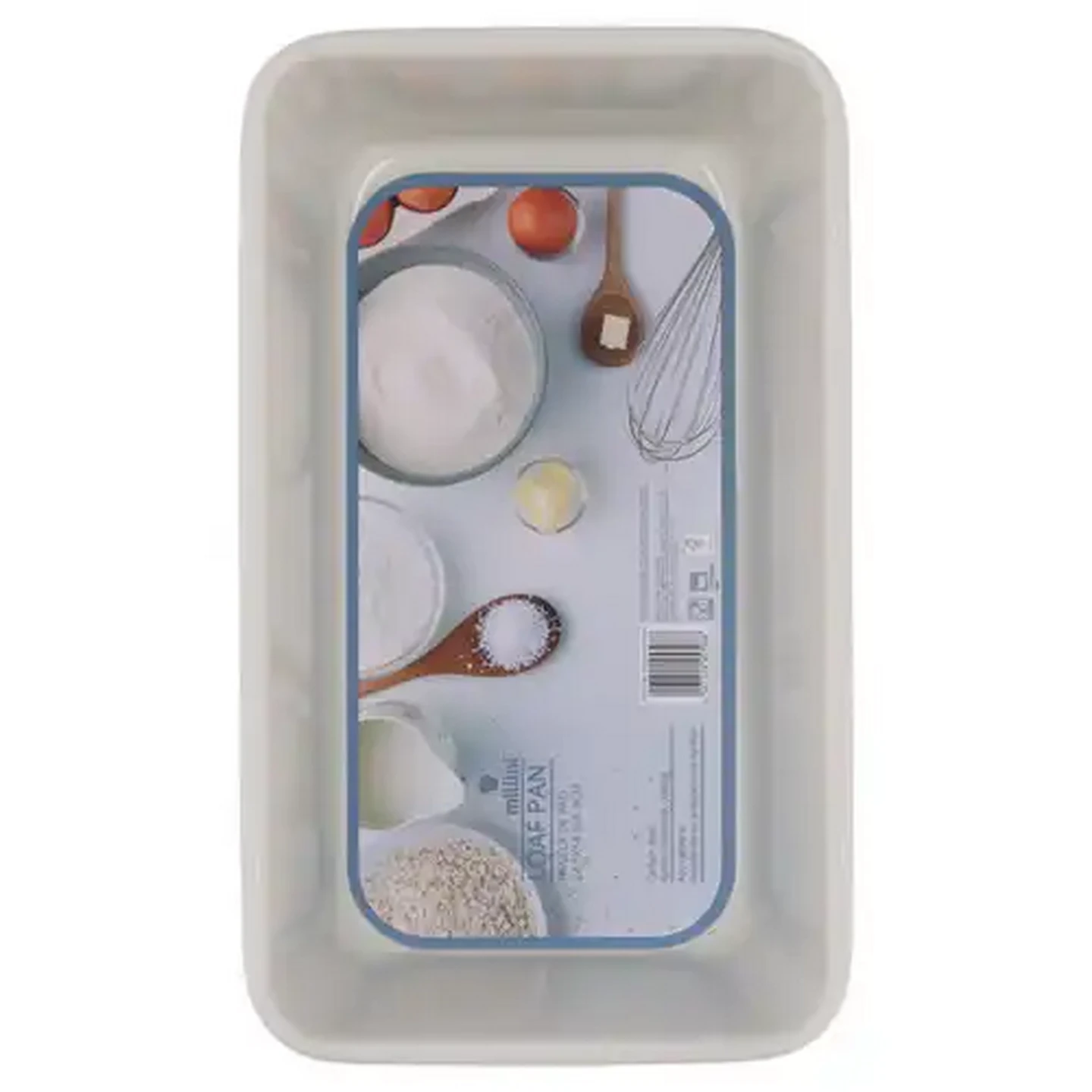 Image of Millini Cream Non-Stick Loaf Pan