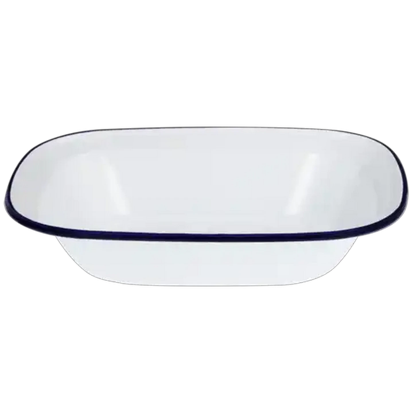 Image of Blue Line Enamel Pie Dish