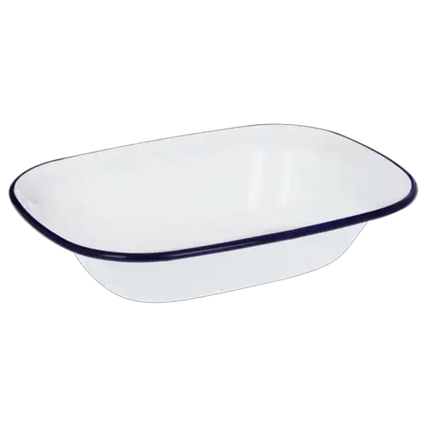Image of Blue Line Enamel Pie Dish