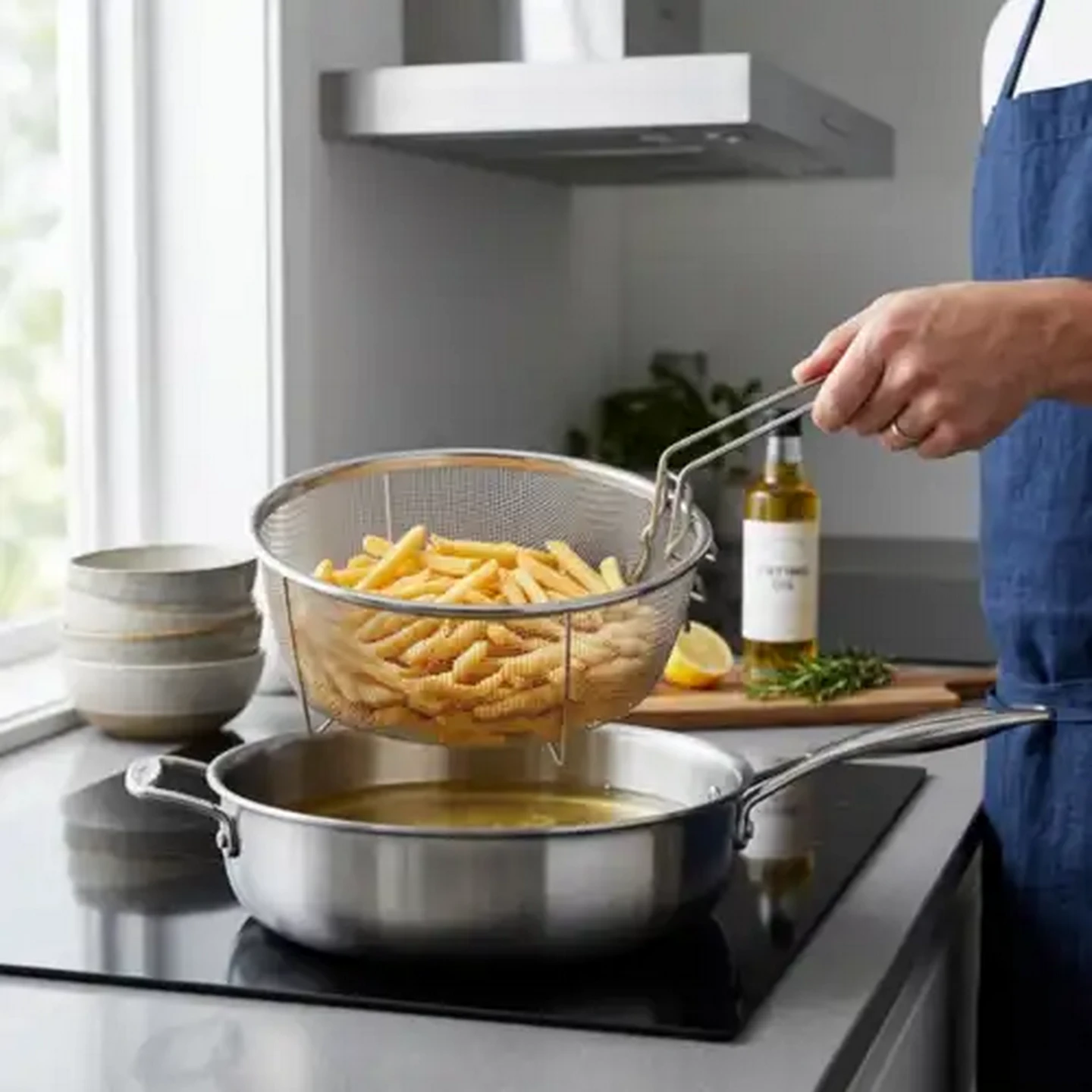 Image of Majoré Stainless Steel Fryer Basket