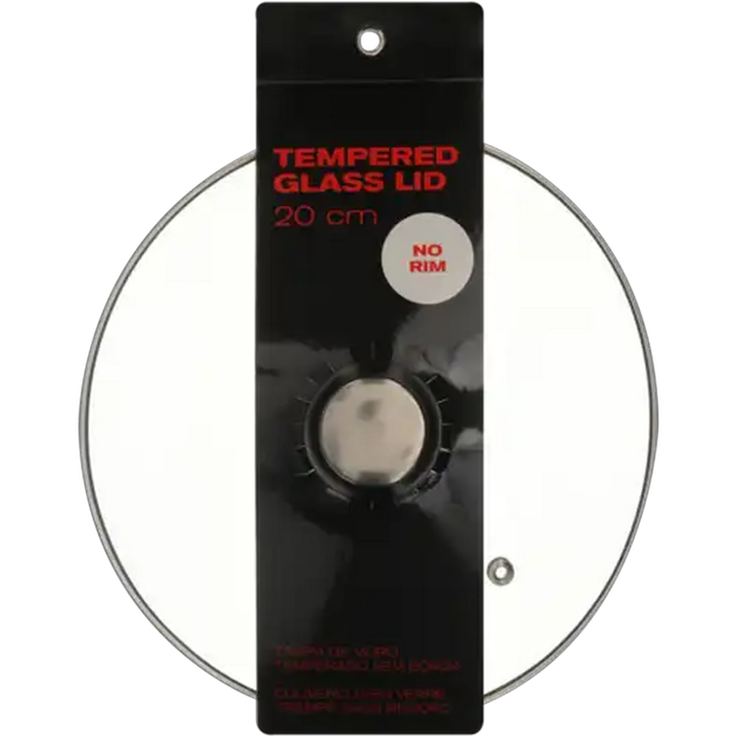 Image of Tempered Glass Lid No Rim 20cm