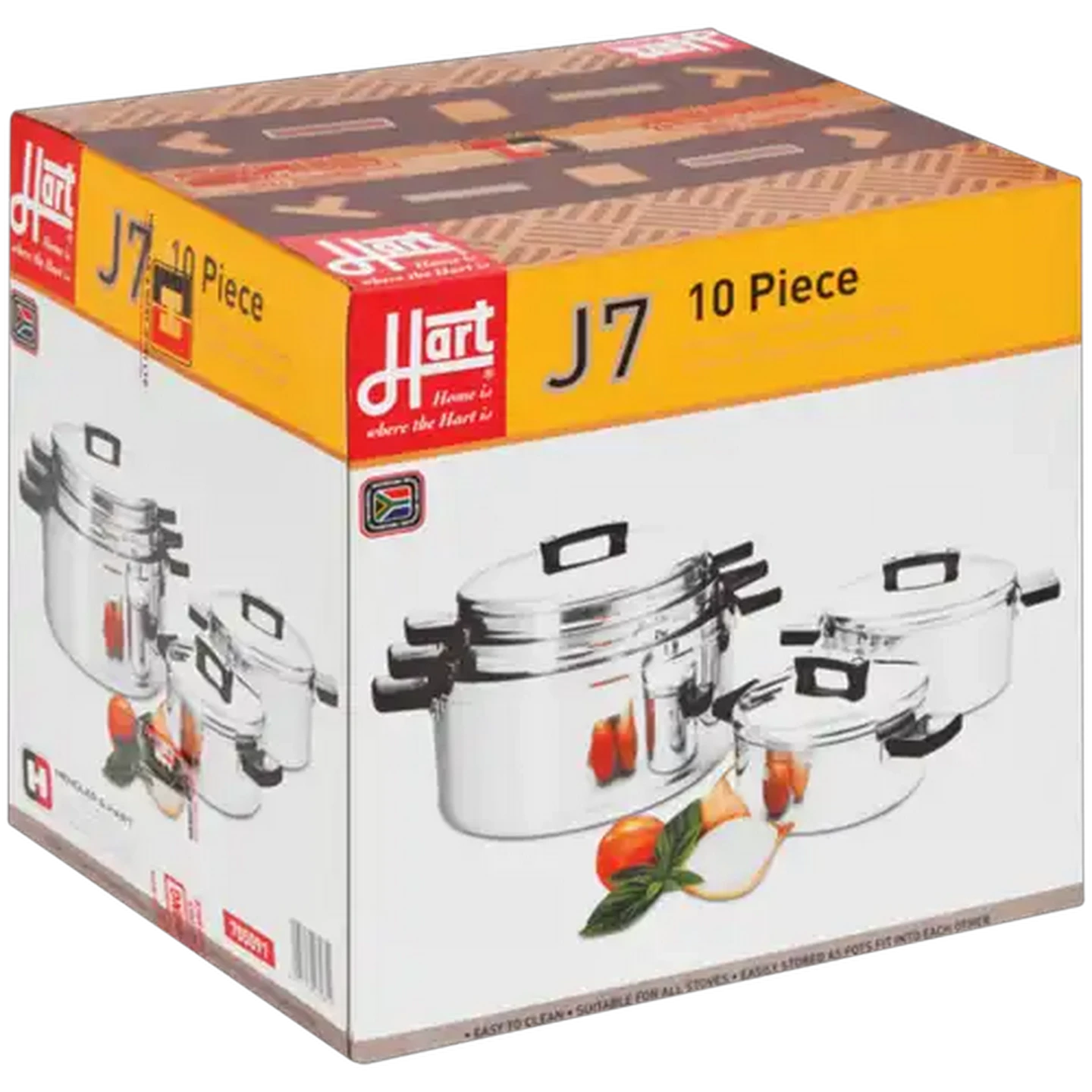 Image of Hart J7 Aluminium Stewpan Set 10 Piece