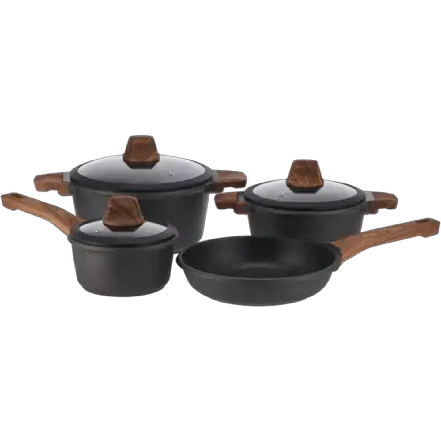 Image of Modano Cast Aluminium Cookware Set 7 Piece