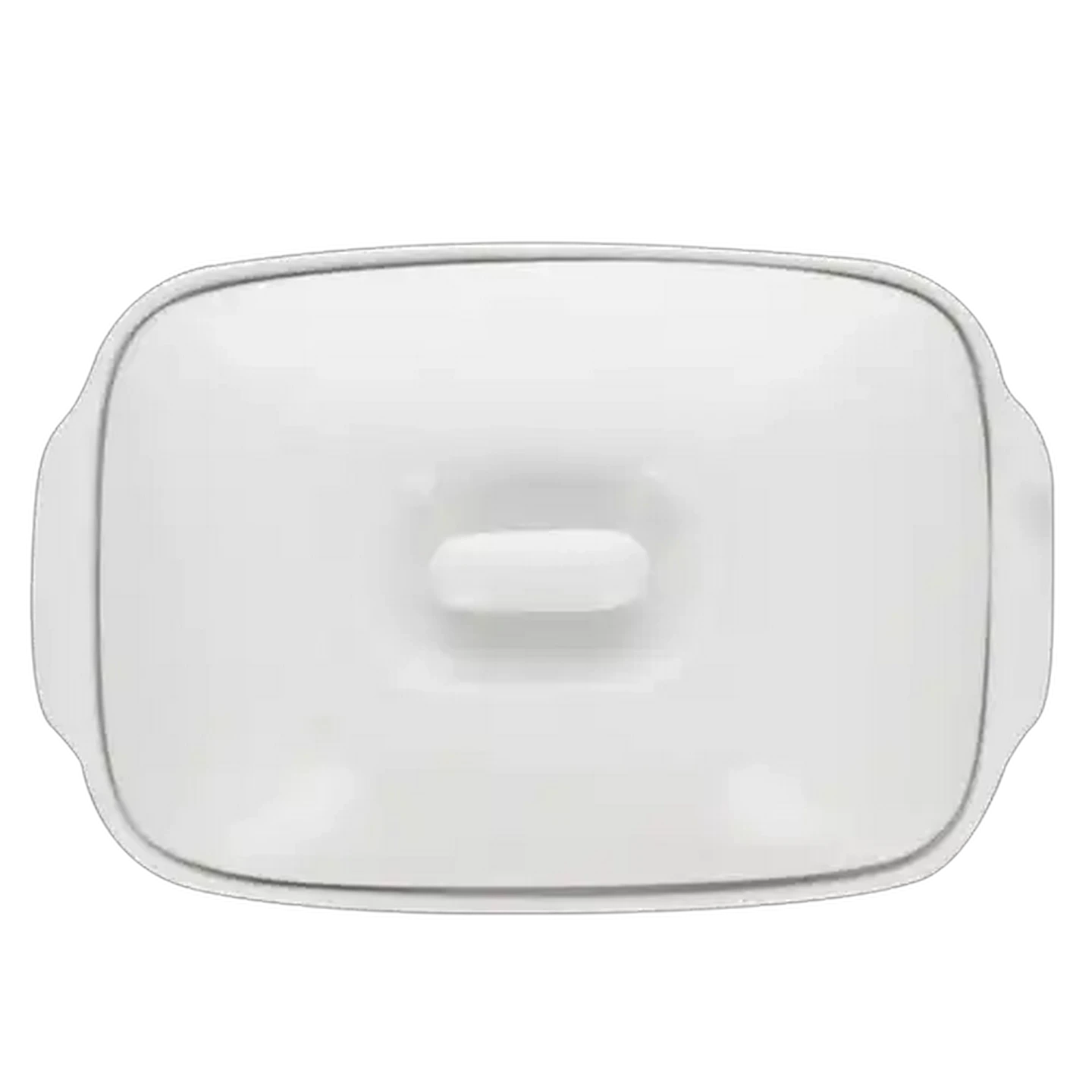 Image of Rectangular White Casserole 31cm