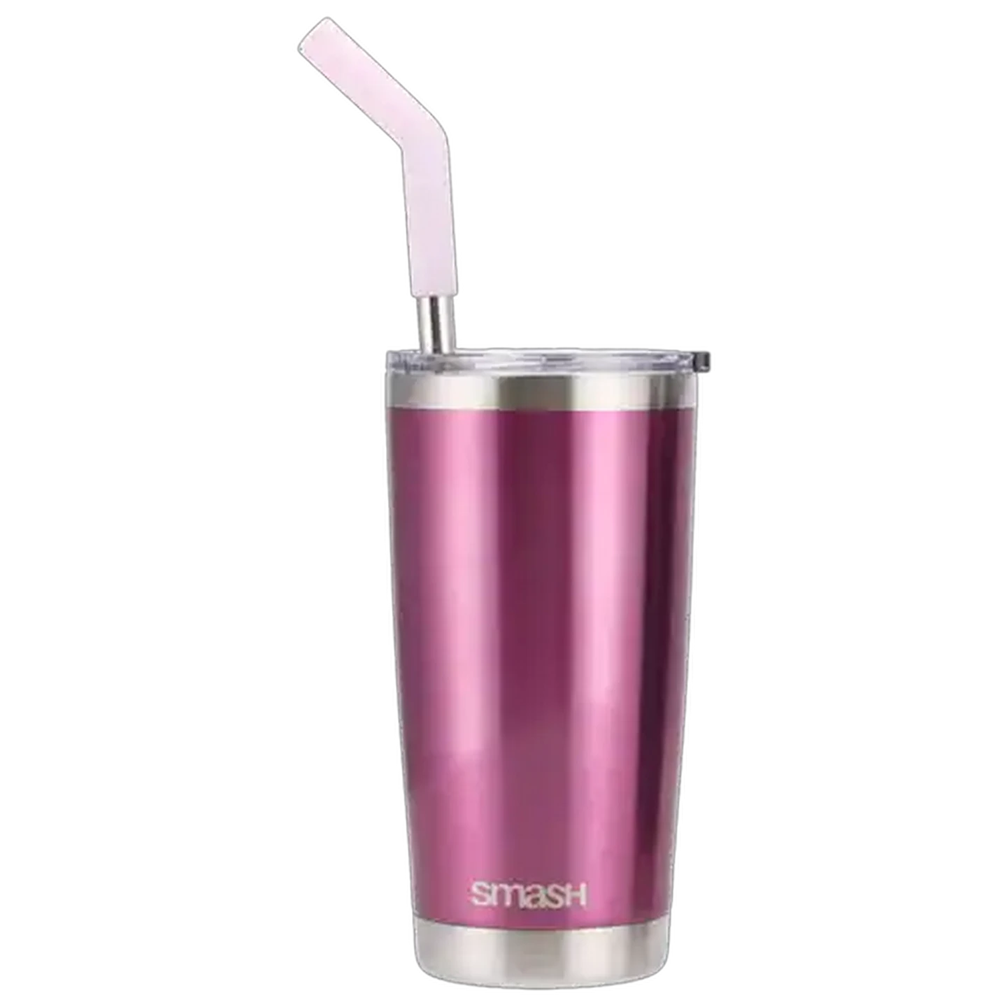 Image of Smash Smoothie & Coffee Cup with Straw 540ml (Colour May Vary)