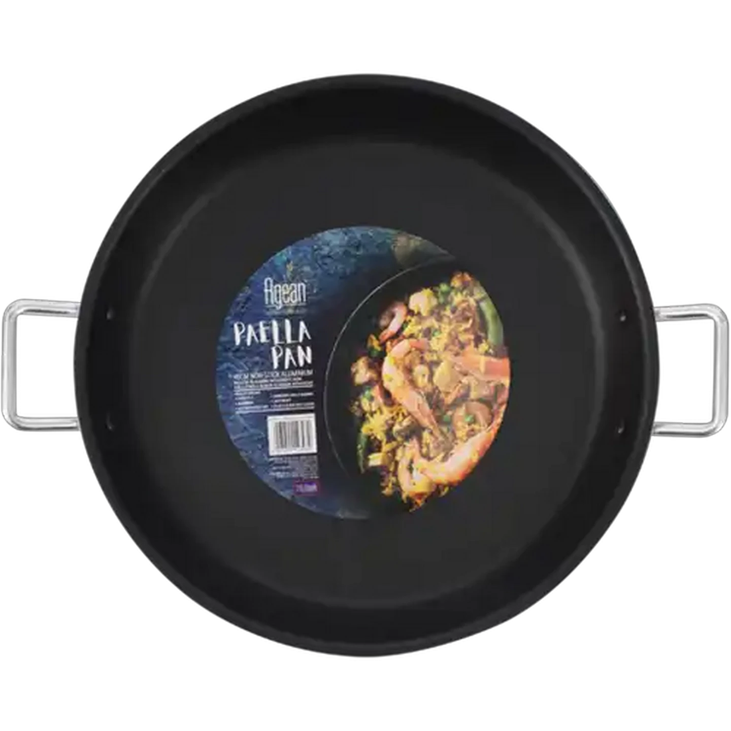 Image of Agean Aluminium Paella Pan 45cm