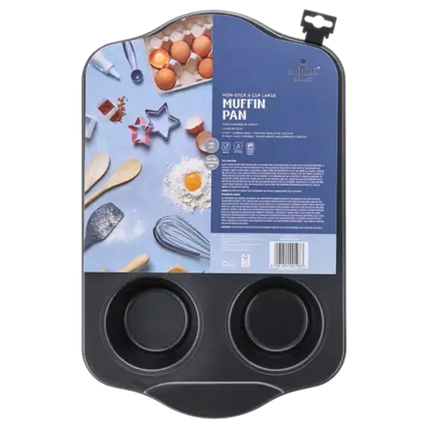 Image of Millini 6-Cup Non-Stick Large Muffin Pan