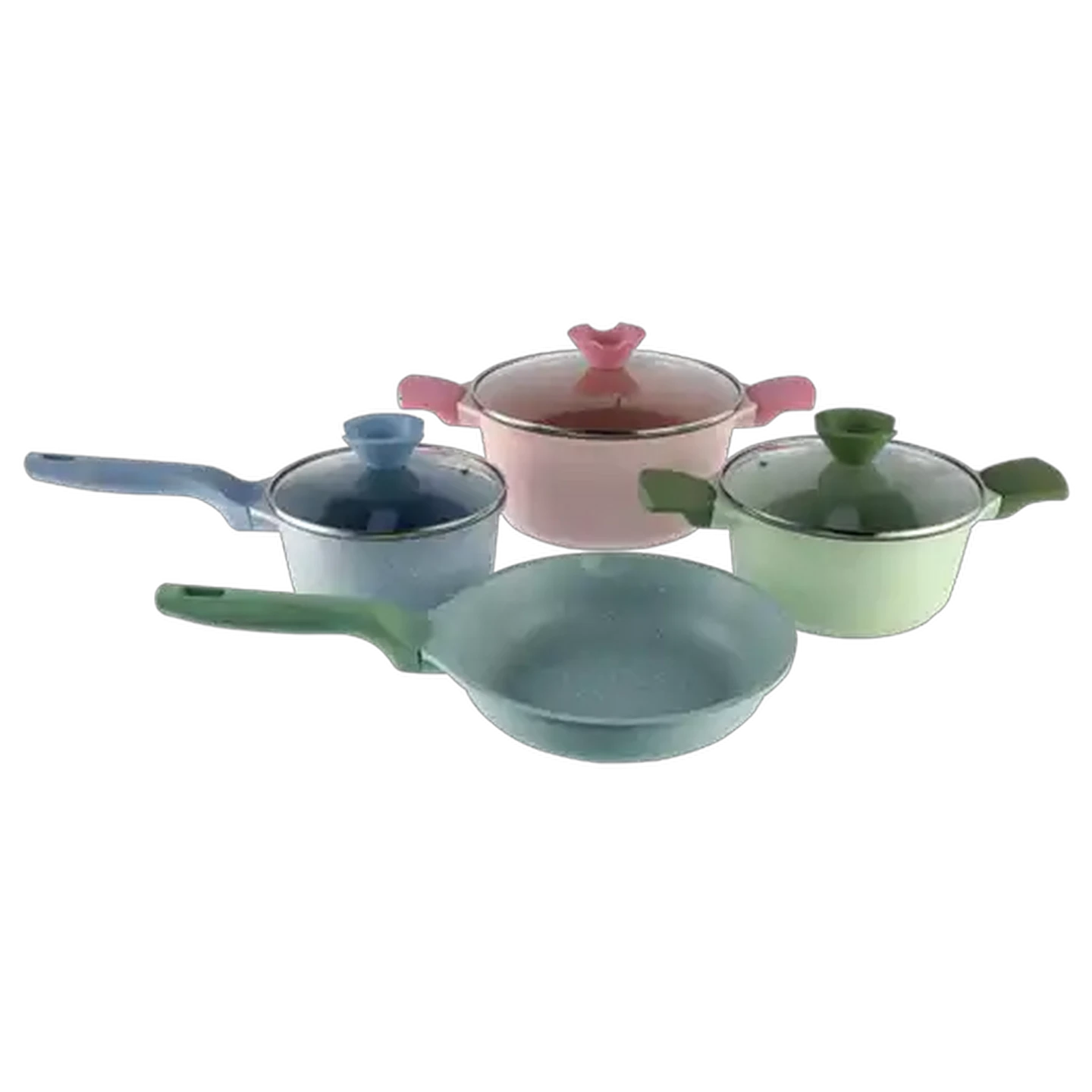 Image of Inferna Aluminium Non Stick Cookware Set 7 Piece