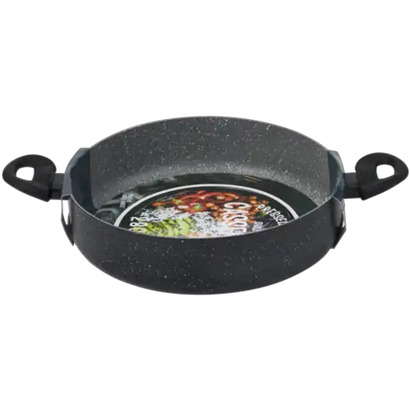 Image of Pressed Aluminium Shallow Casserole 28cm