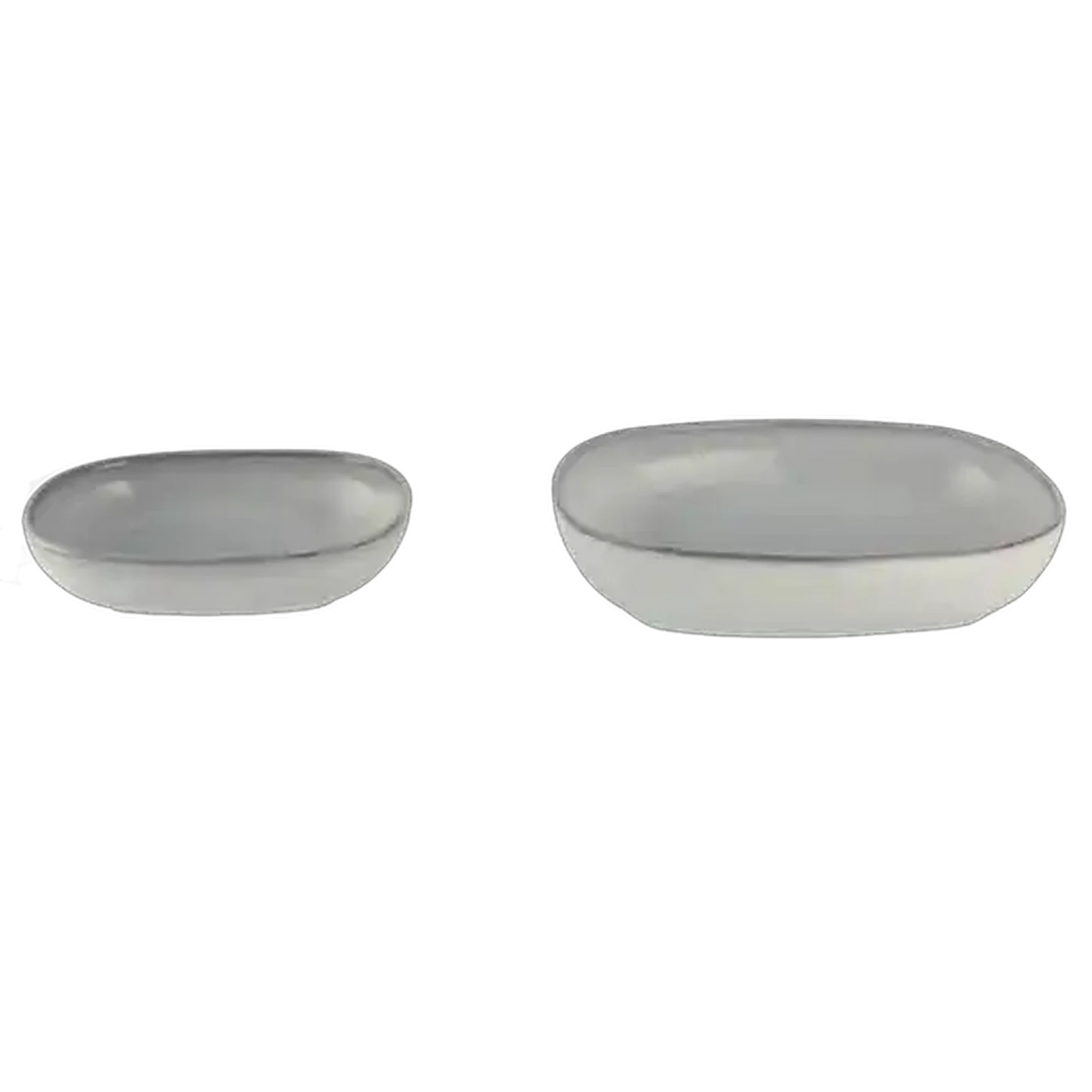 Image of Pearl Grey Bakeware Set 2 Piece
