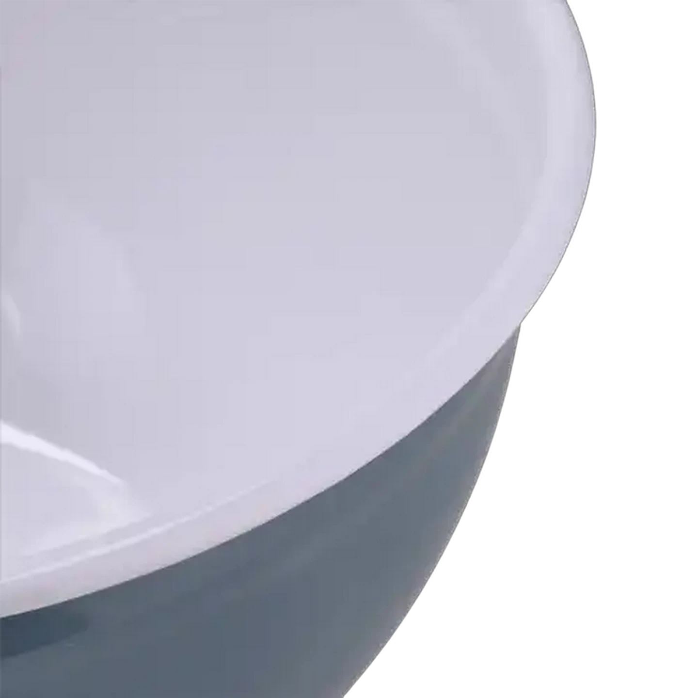 Image of Vintage Enamel Mixing Bowl 24cm (Colour May Vary)