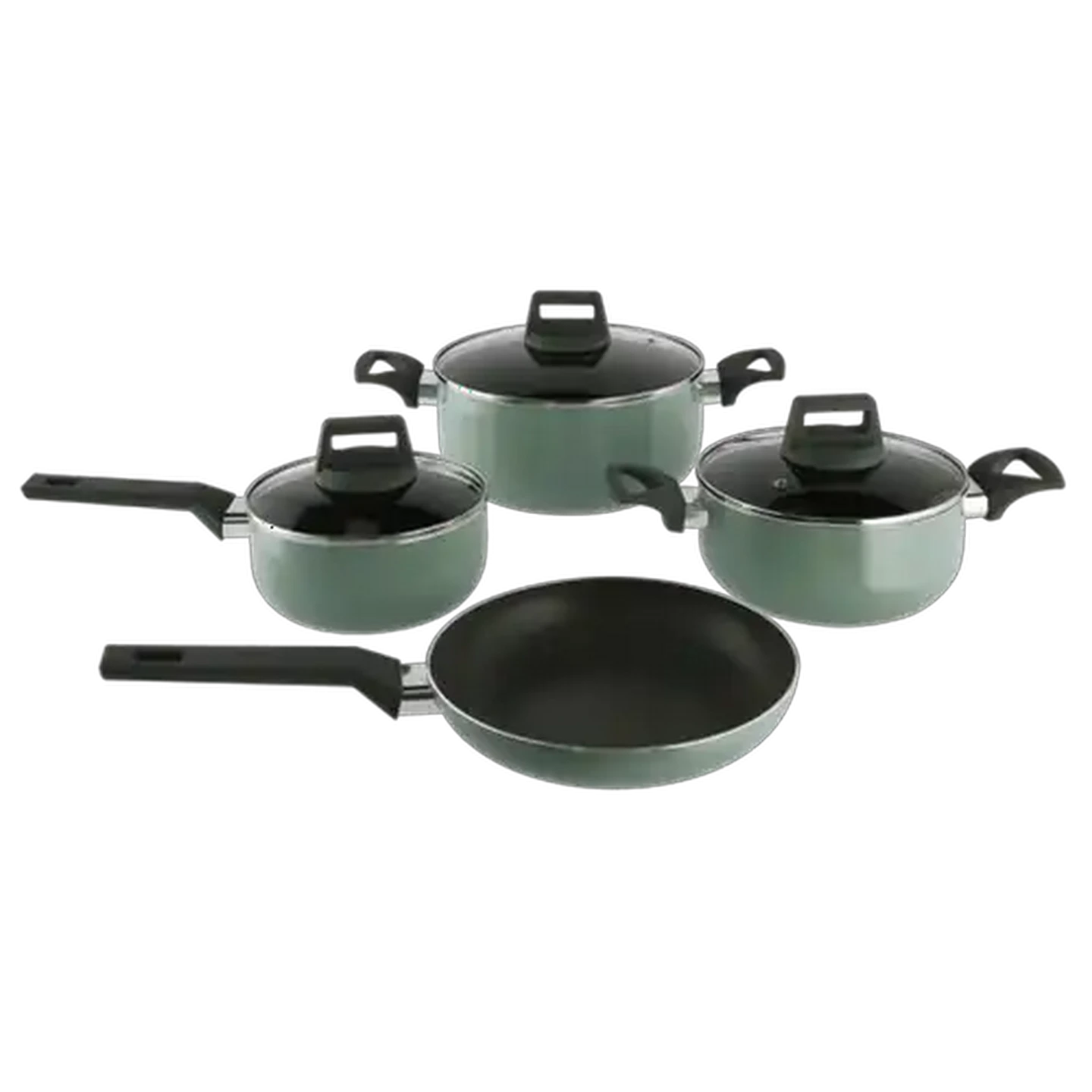 Image of Quisimo Marine Pressed Aluminium Cookware Set 7-Piece