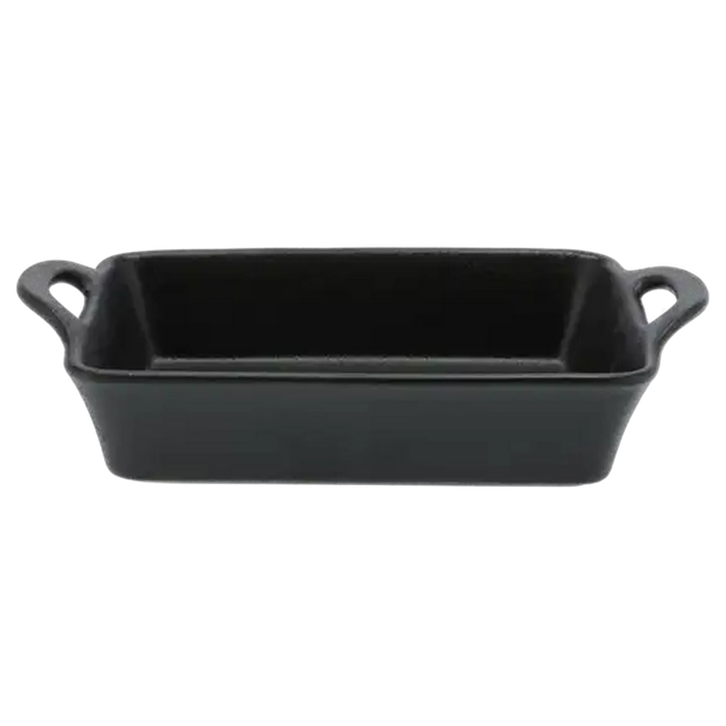 Image of Matte Black Rectangle Baker 35cm