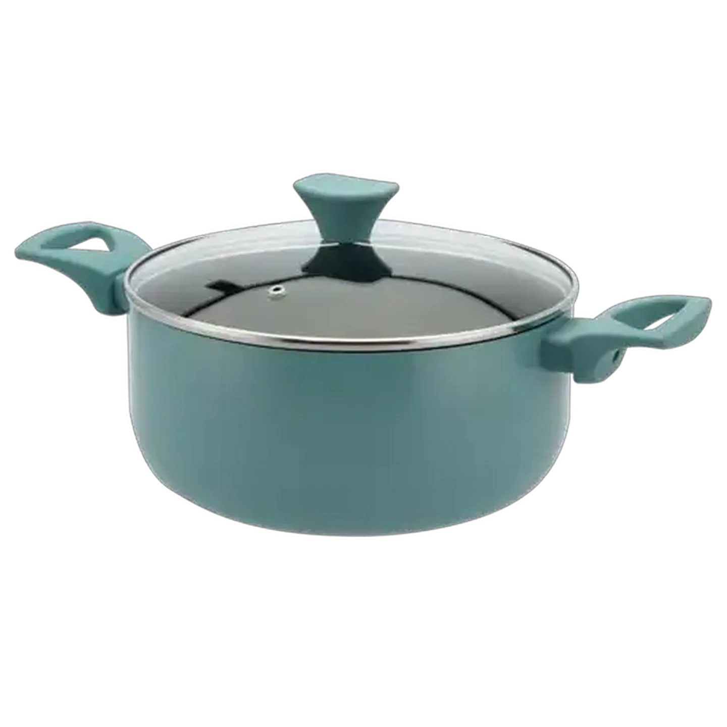 Image of Colors Aluminium Blue Casserole Pot 24cm