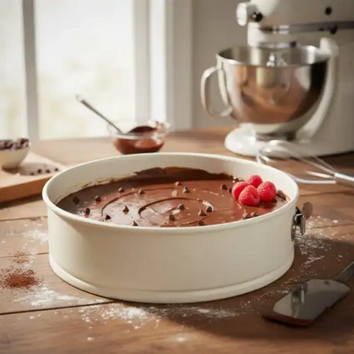 Image of Millini Cream Non-Stick Springform Pan 20cm
