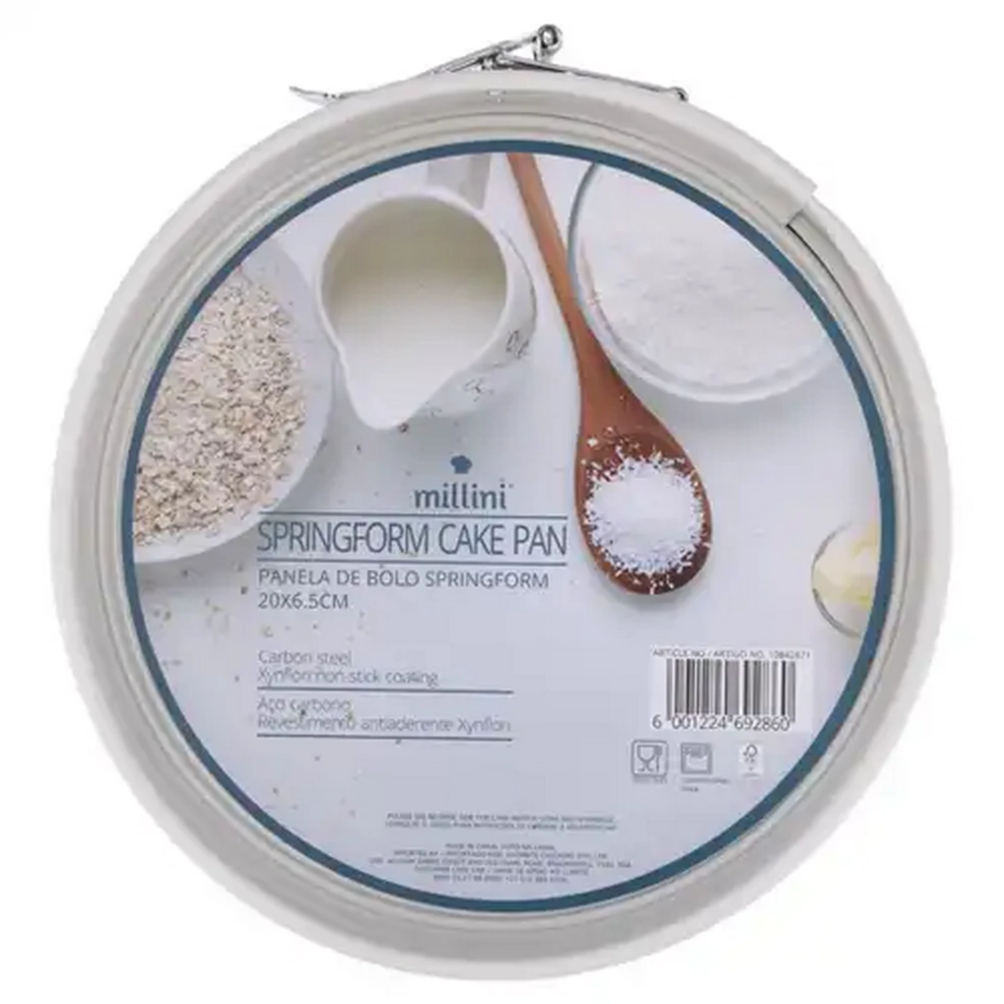 Image of Millini Cream Non-Stick Springform Pan 20cm