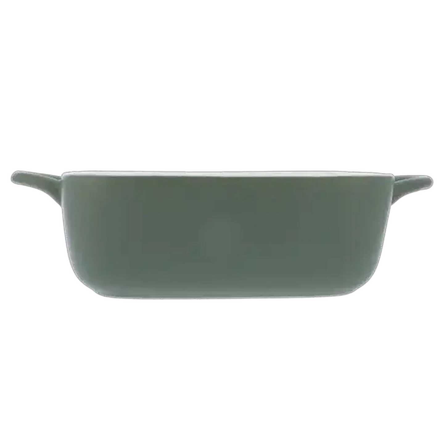 Image of Square Matte Green Baker 31.5cm