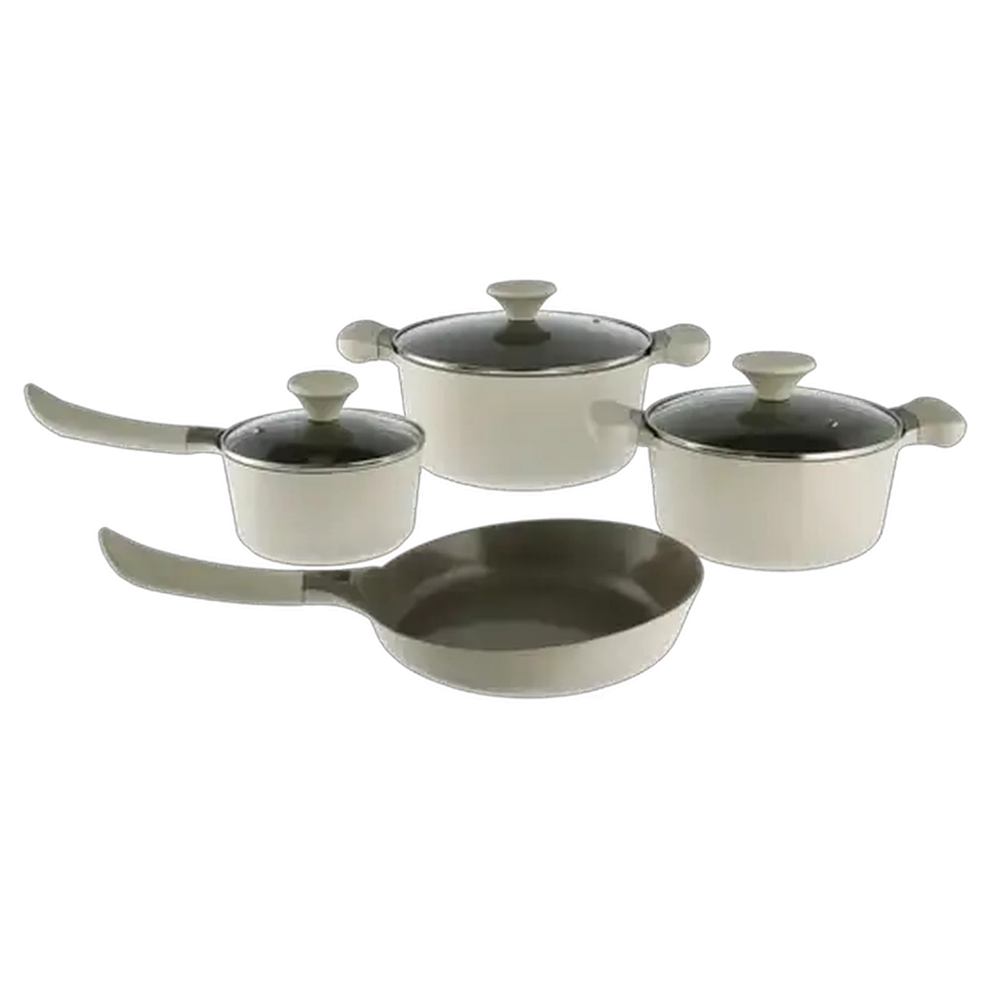 Image of Agean Premium Aluminium Cookware Set 7-Piece