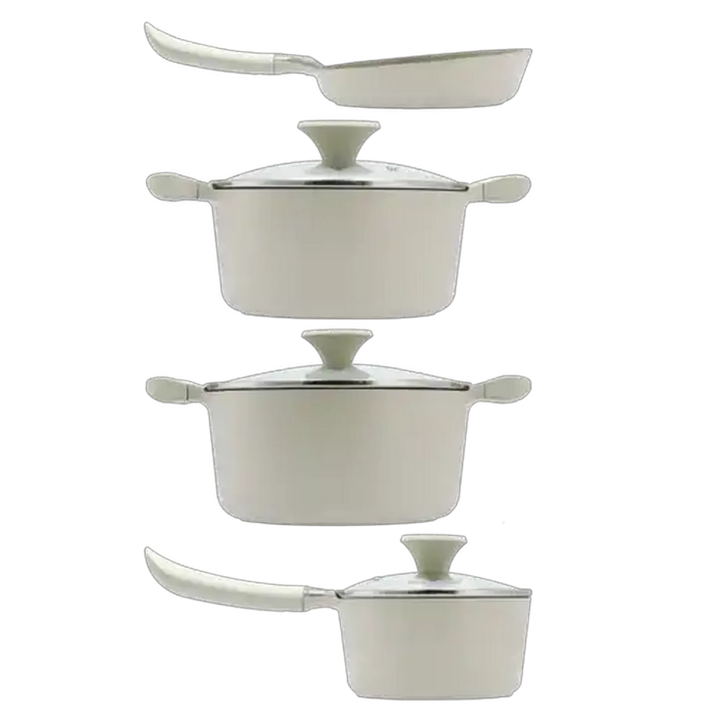Image of Agean Premium Aluminium Cookware Set 7-Piece