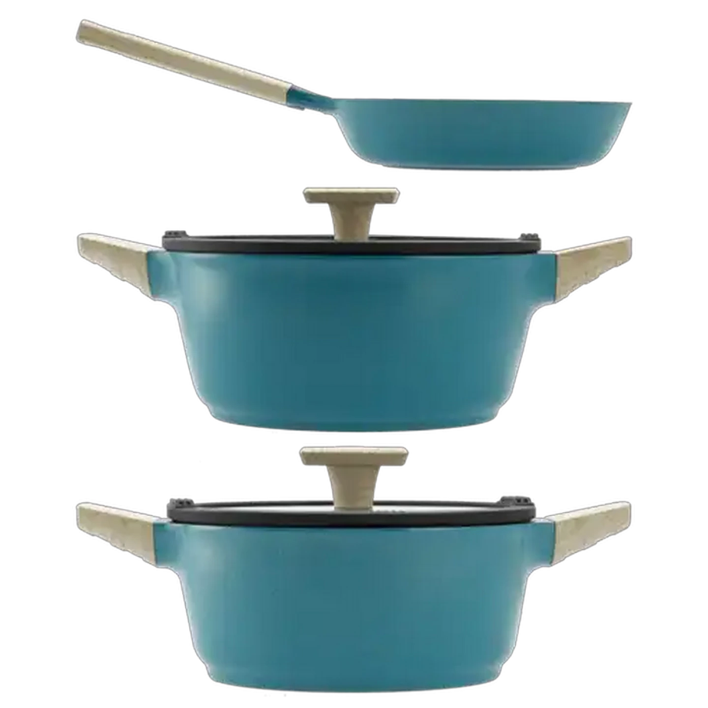 Image of Inferna Luna Aluminium Cookware Set 5 Piece
